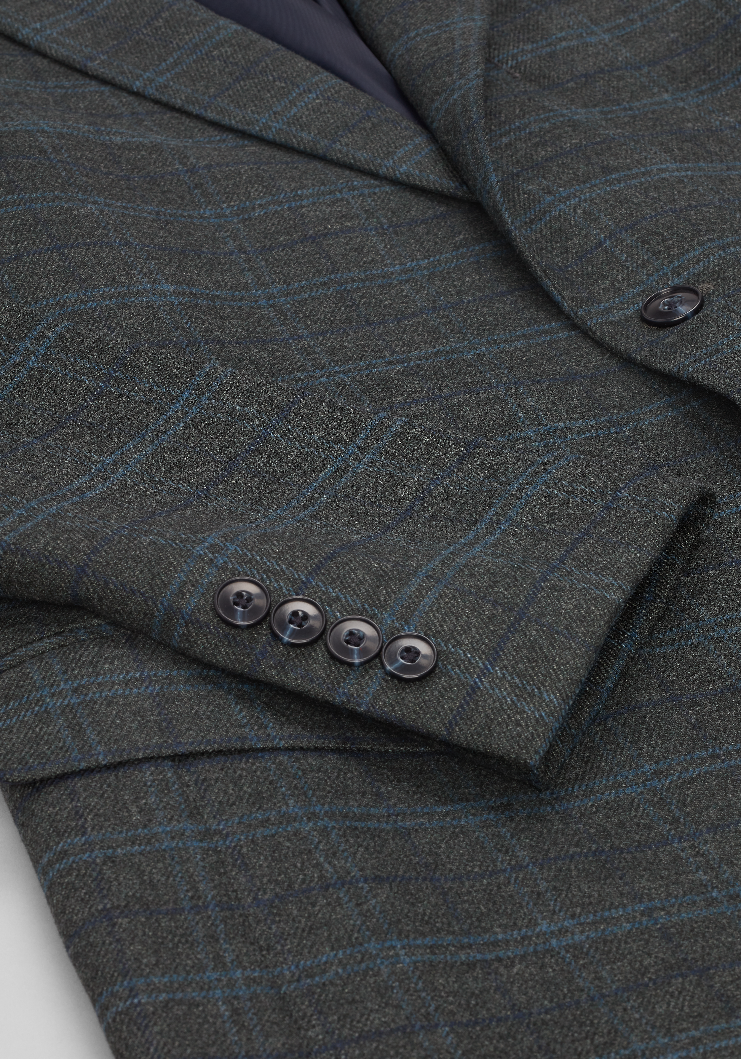 Jos. A. Bank Tailored Fit Plaid Comfort Stretch Sportcoat