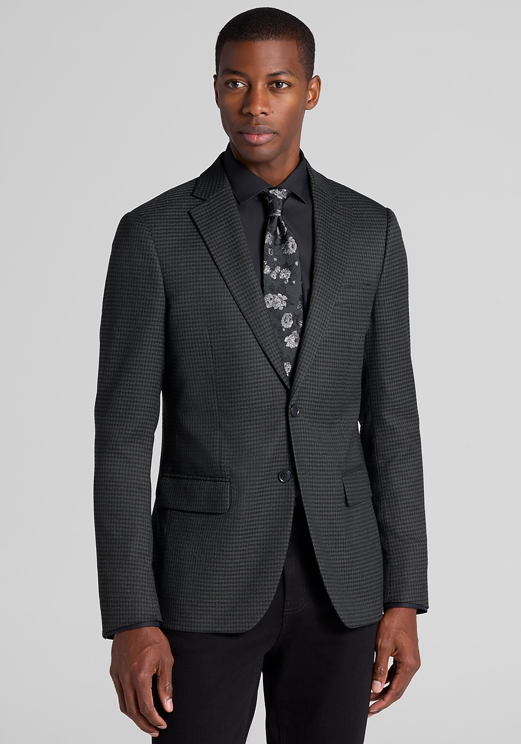 1905 Collection Slim Fit Houndstooth Sportcoat