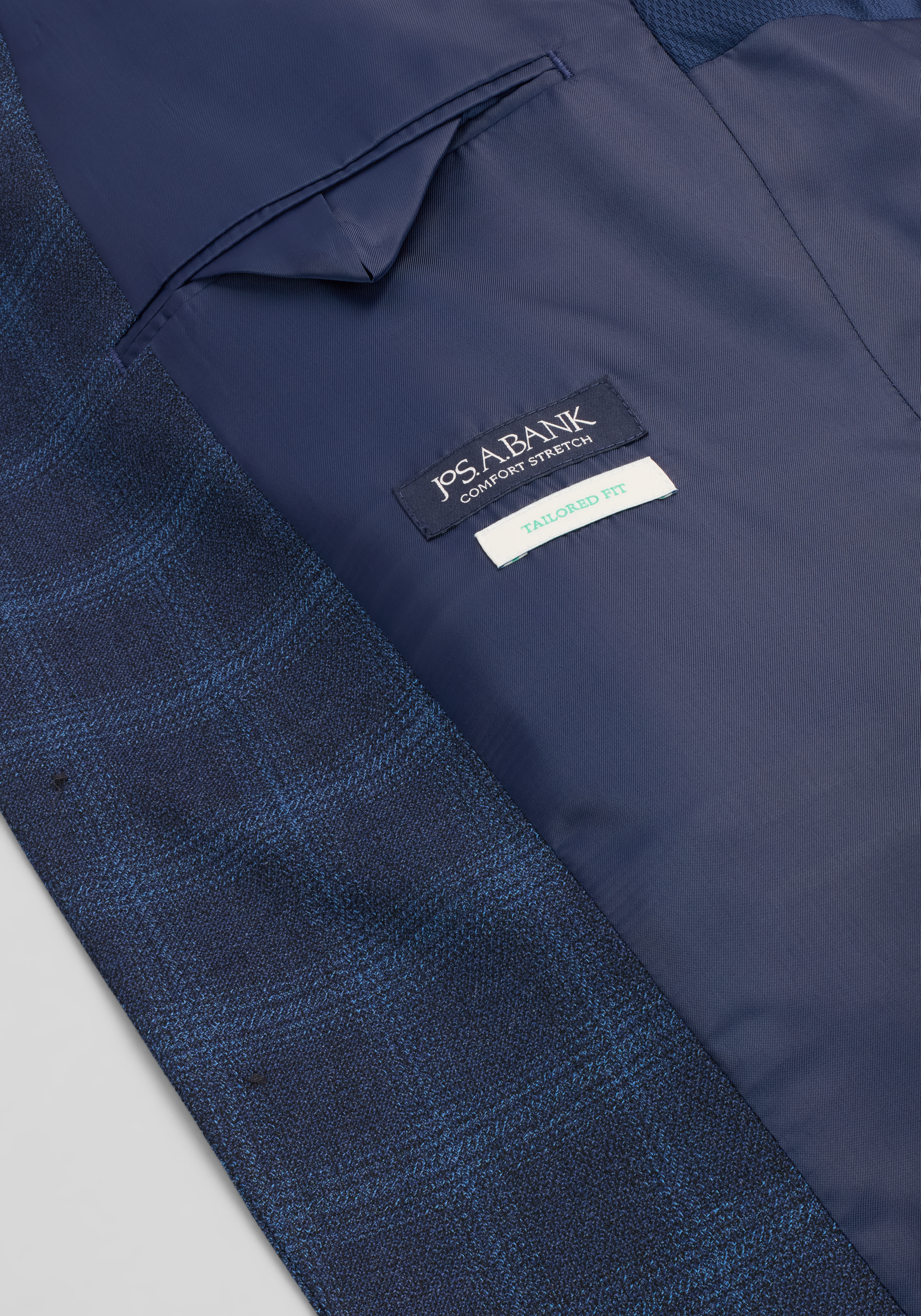 Jos. A. Bank Comfort Stretch Tailored Fit Windowpane Sportcoat