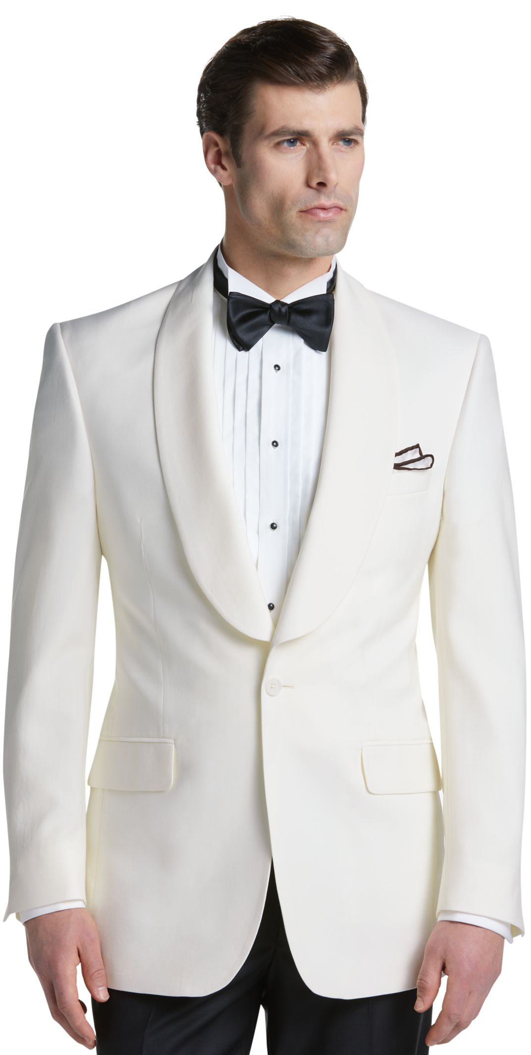 white tux jacket