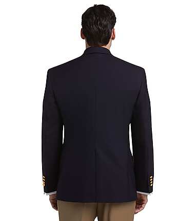 Big and tall hot sale navy blue blazer