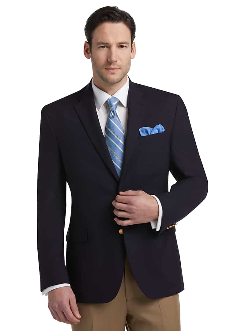 Jos. A. Bank Executive Collection 100% Wool Regal Fit Blazer (Navy in Various Sizes)