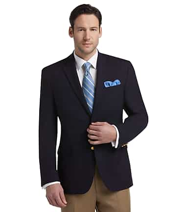 Jos a bank blue cheap blazer