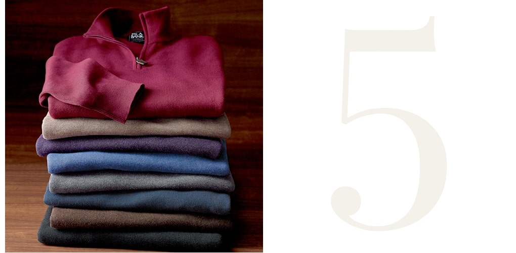Top 10 Zip Collar Sweaters by JoS Bank