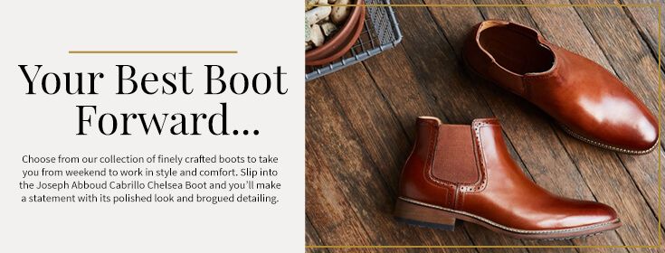 Joseph abboud shop chelsea boot