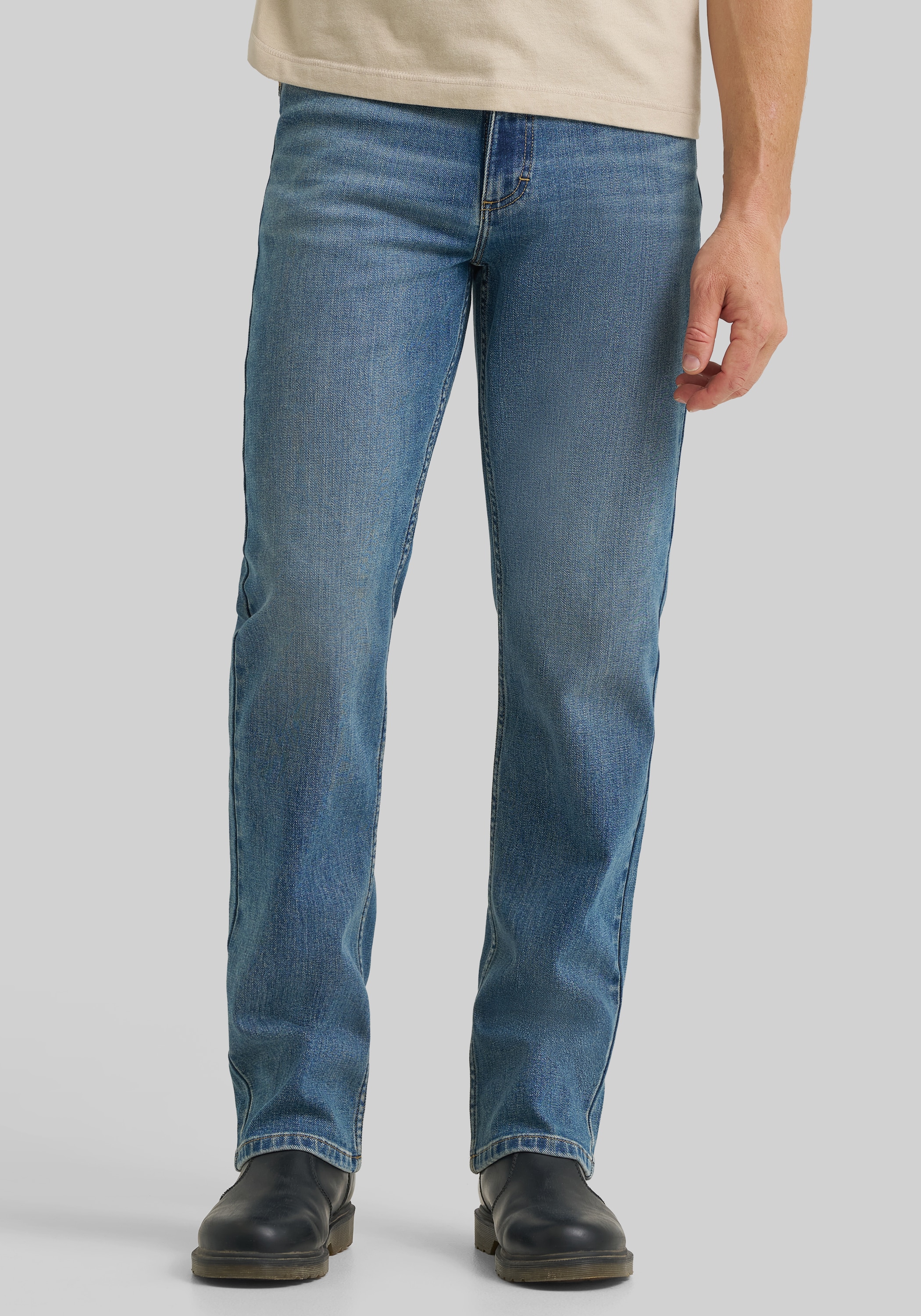 Men's Pants, Lee Legendary Tailored Fit SoftAge Straight Jeans - Jos A Bank