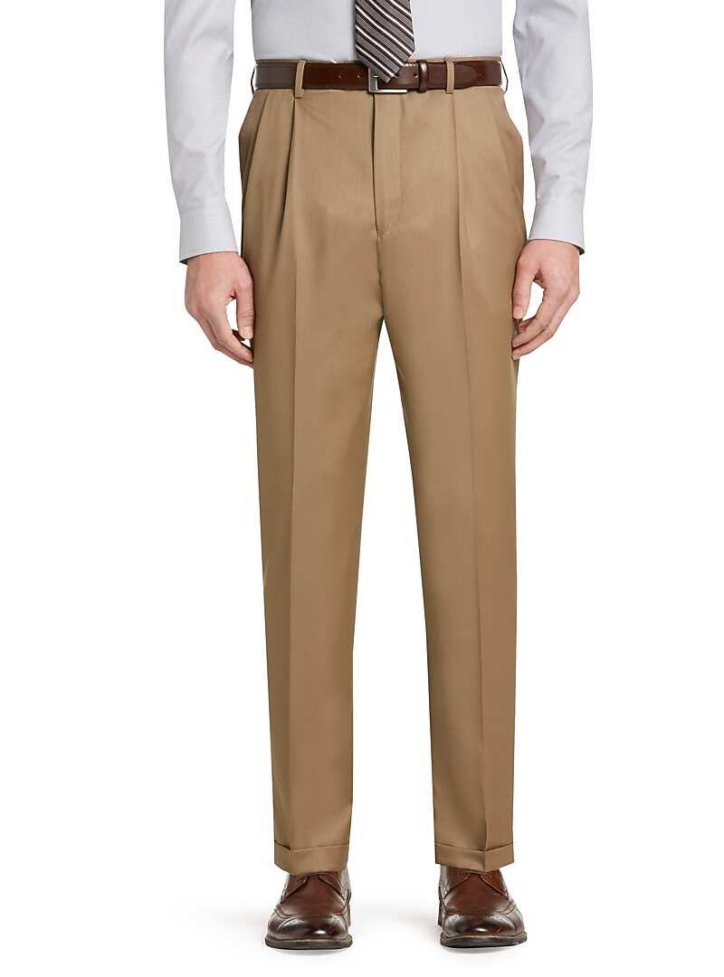 Signature Gold Collection Traditional Fit Dress Pants Big & Tall