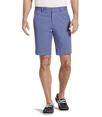 Image of 1905 Collection Tailored Fit Flat Front Twill Shorts - Big & Tall CLEARANCE by JoS. A. Bank