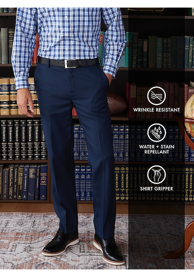 Traveler® Performance Extended Waistband Refined Chinos - Easter