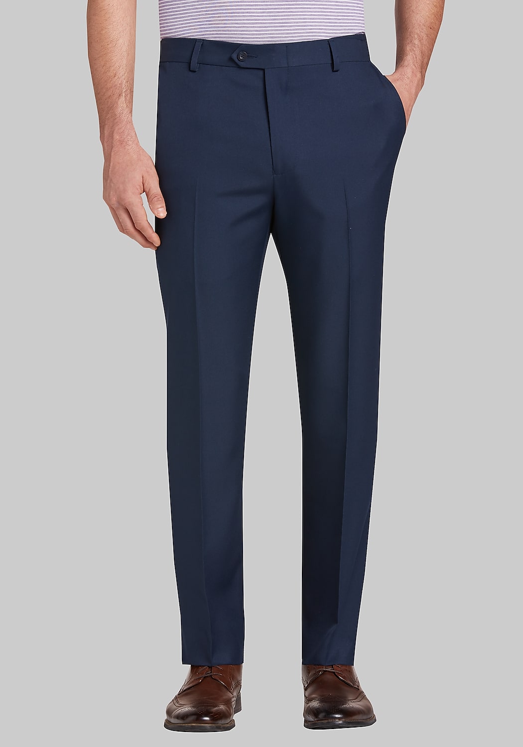 Traveler&reg; Performance Extended Waistband Refined Chinos
