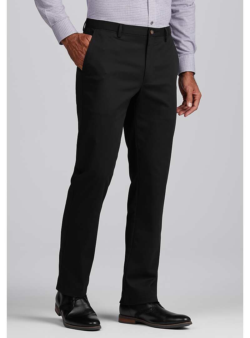 Reserve Collection Tailored Fit Flat Front Chino Pants CLEARANCE All