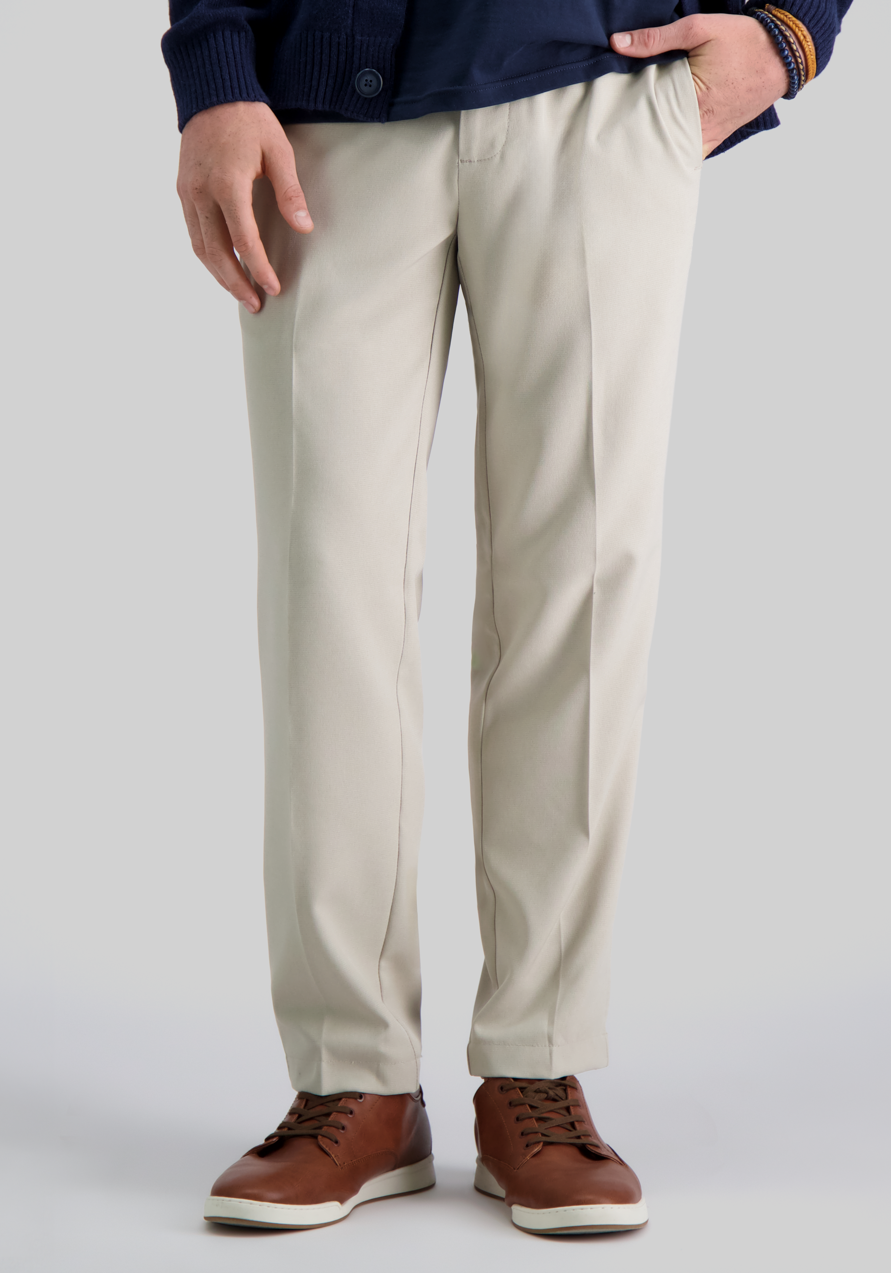 Men's Pants, Haggar Cool Right&reg; Performance Flex Pants - Jos A Bank