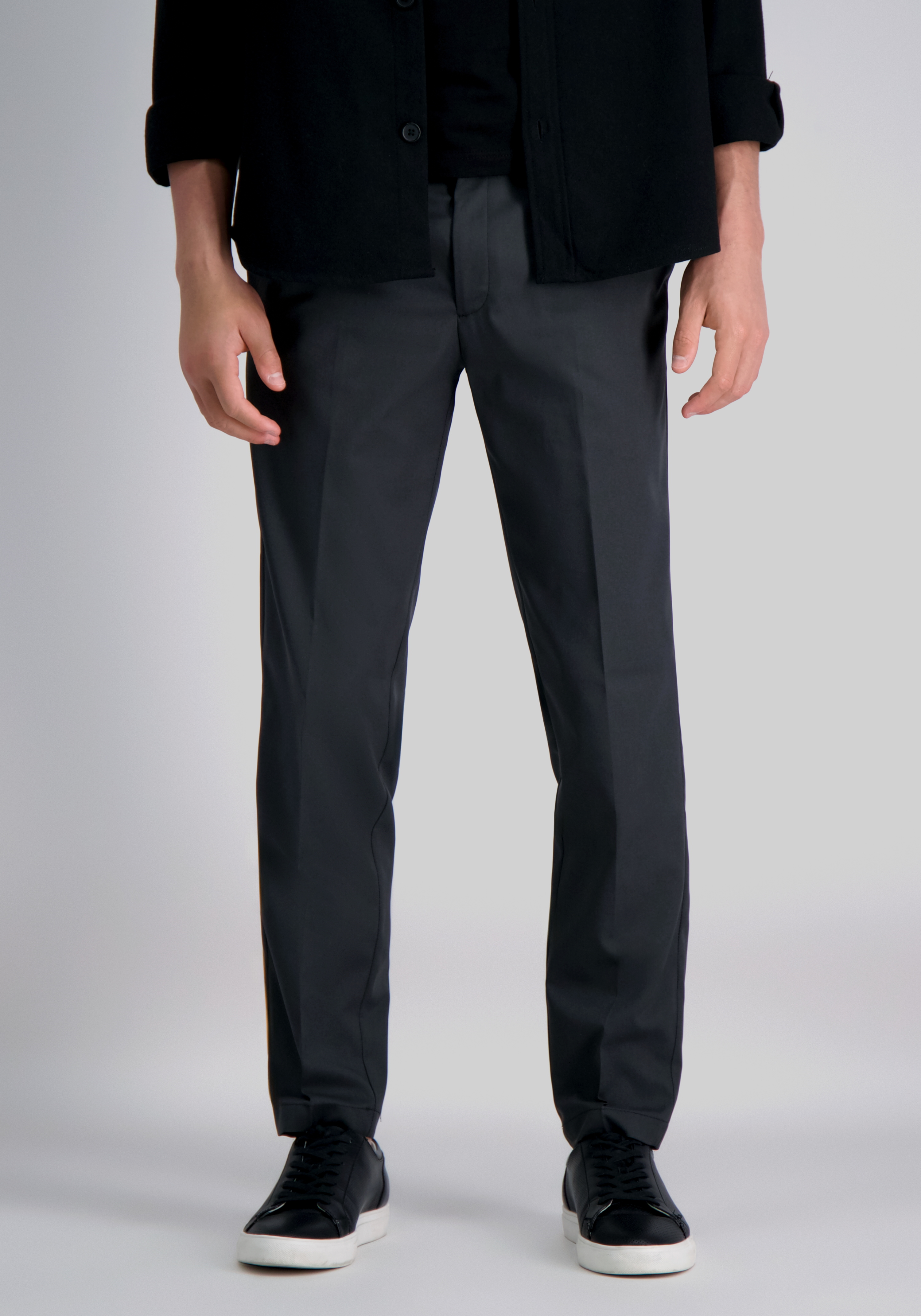Men's Pants, Haggar Slim Fit Cool Right&reg; Performance Flex Pants - Jos A Bank