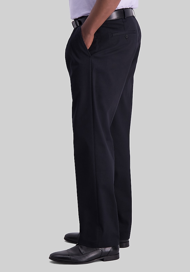 Haggar Classic Fit Pleated Wrinkle Free Pants - Mens Clothing Online  Exclusives | Jos A Bank