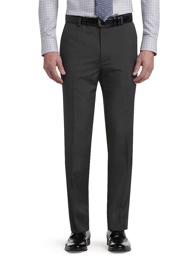 Jos. A. Bank Men's Reserve Collection Tailored Fit Flat Front Dress Pants