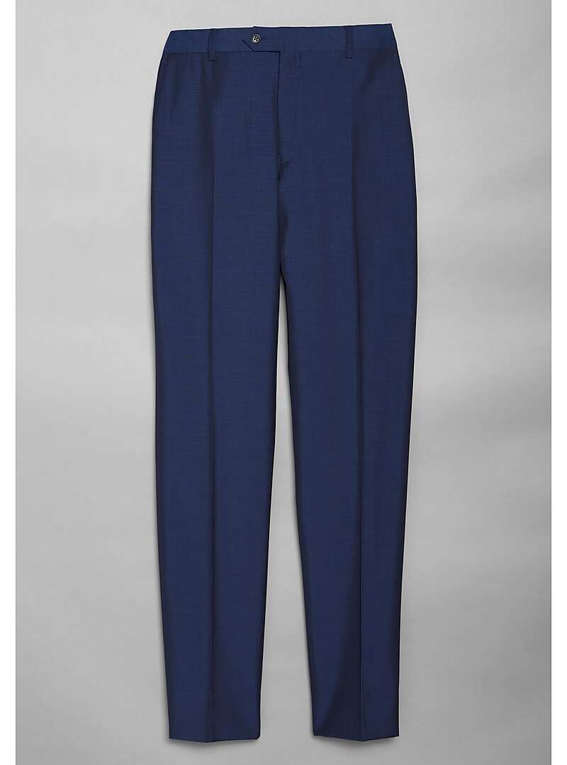Reserve Collection Tailored Fit Flat Front Dress Pants CLEARANCE All