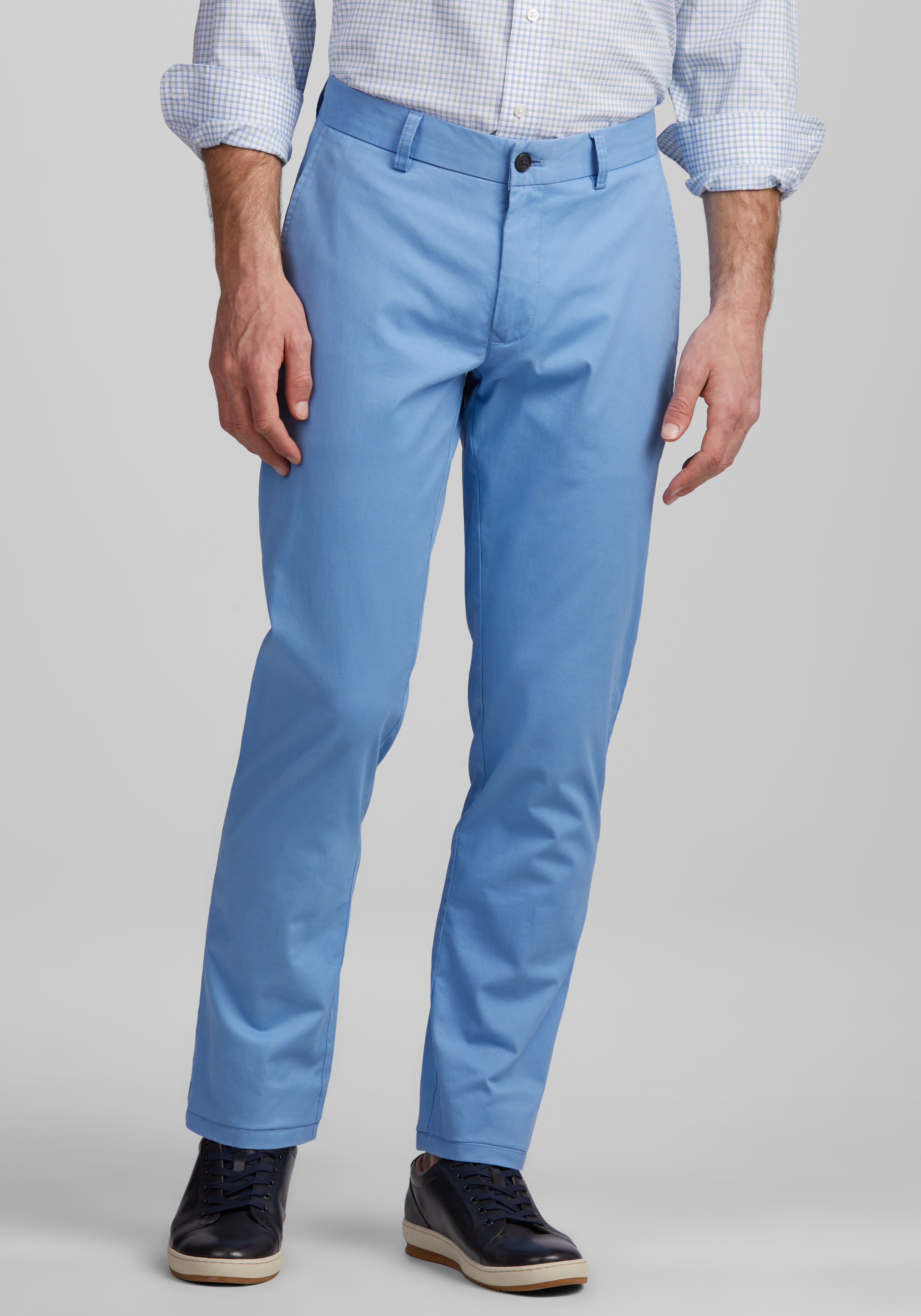 light blue chino pants