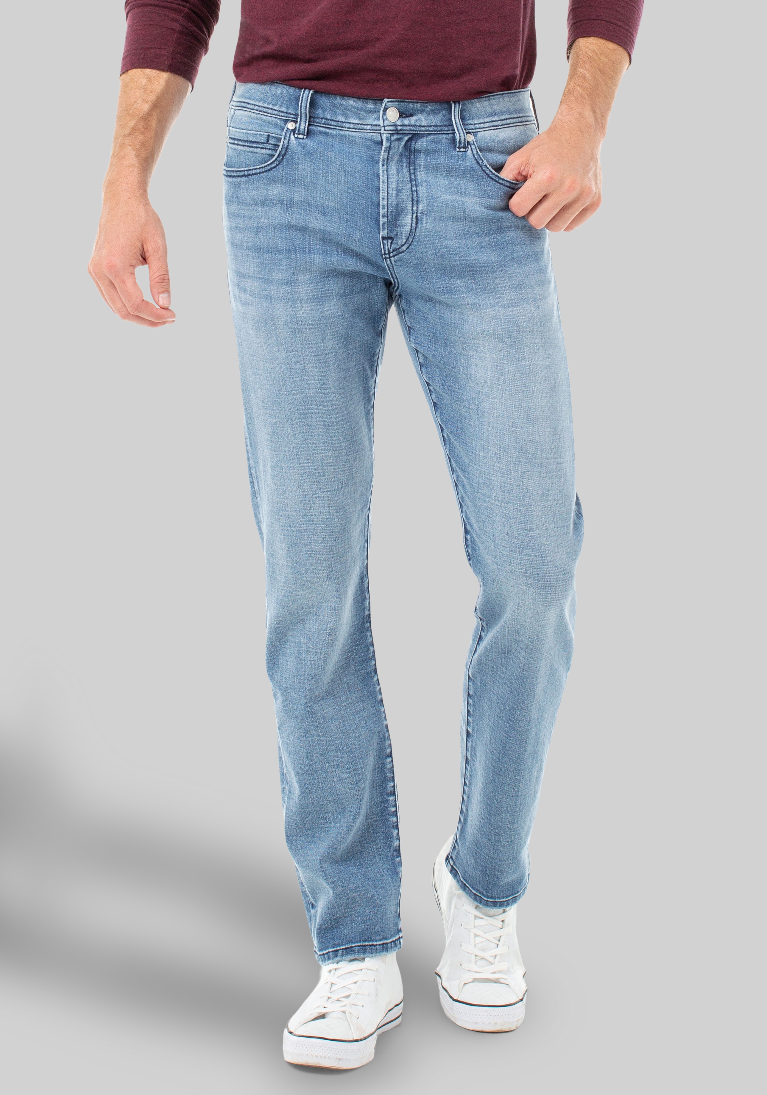 Men's Pants, Liverpool Regent Relaxed Straight Fit Jeans - Jos A Bank