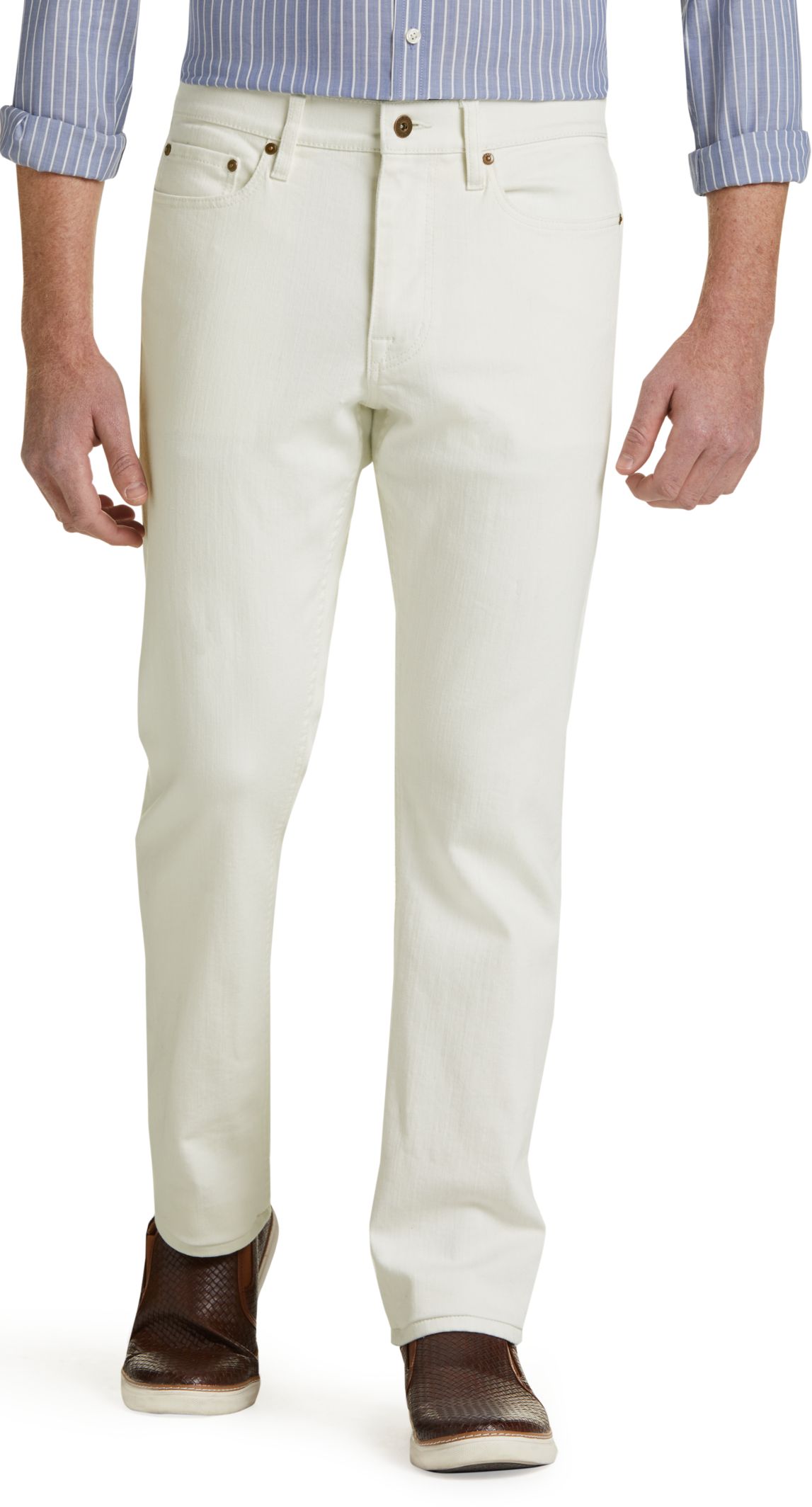 tailored fit jeans