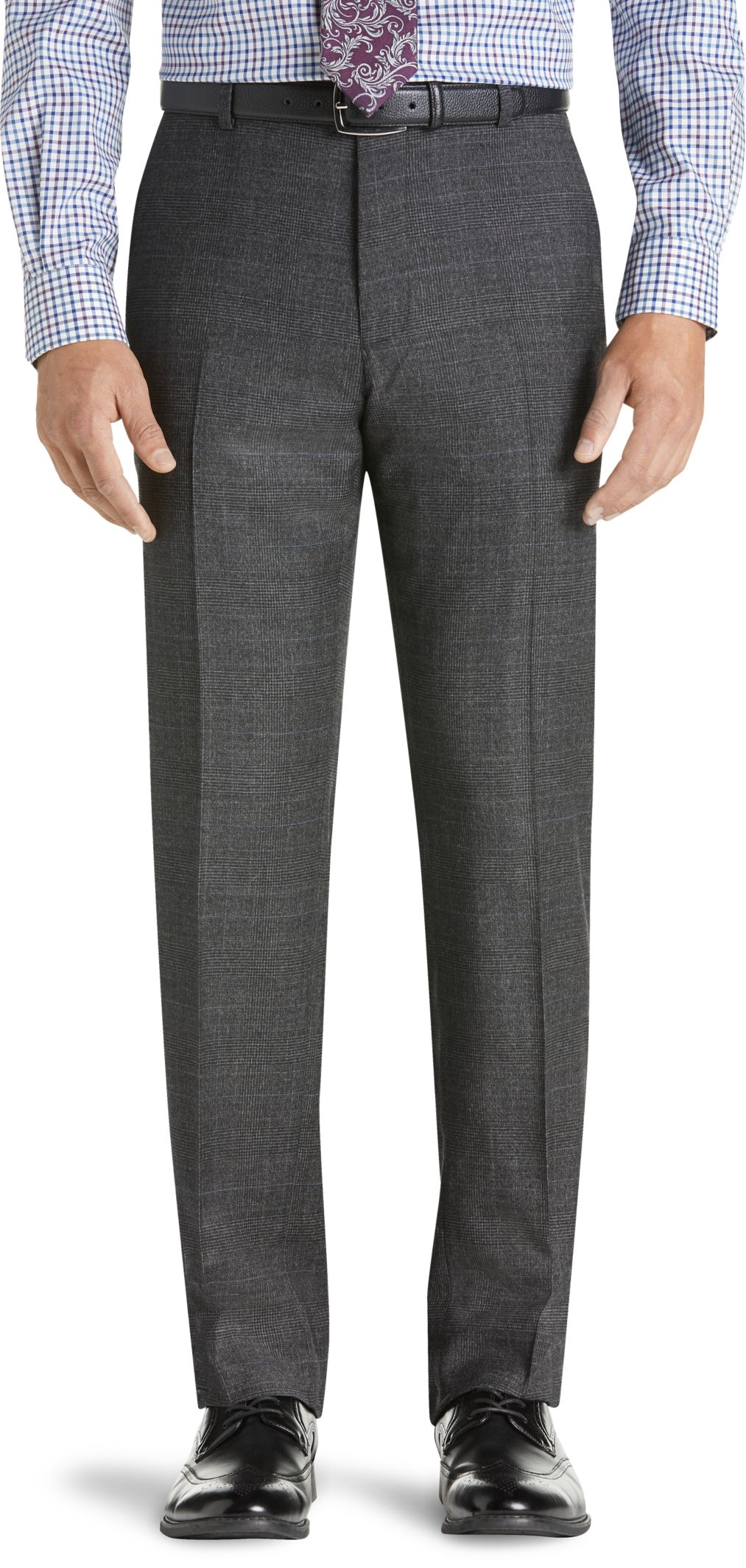 big and tall plaid dress pants