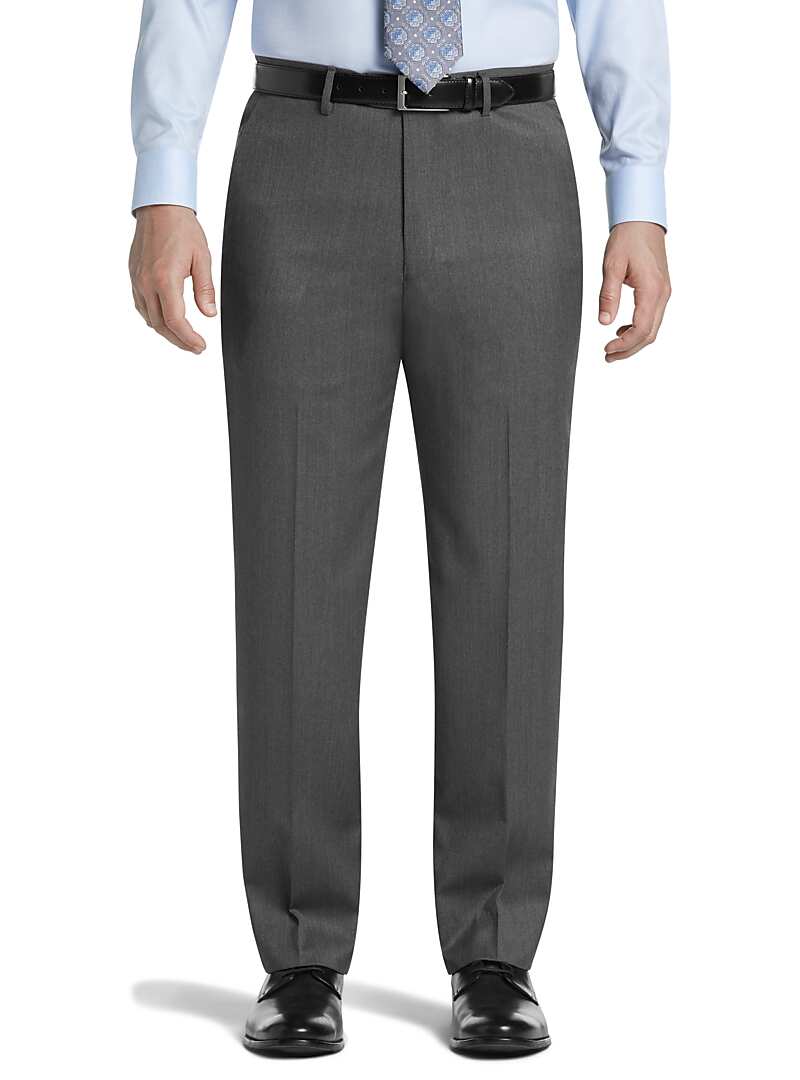 Reserve Collection Tailored Fit REDA 1865 Sustainawool™ Dress Pants