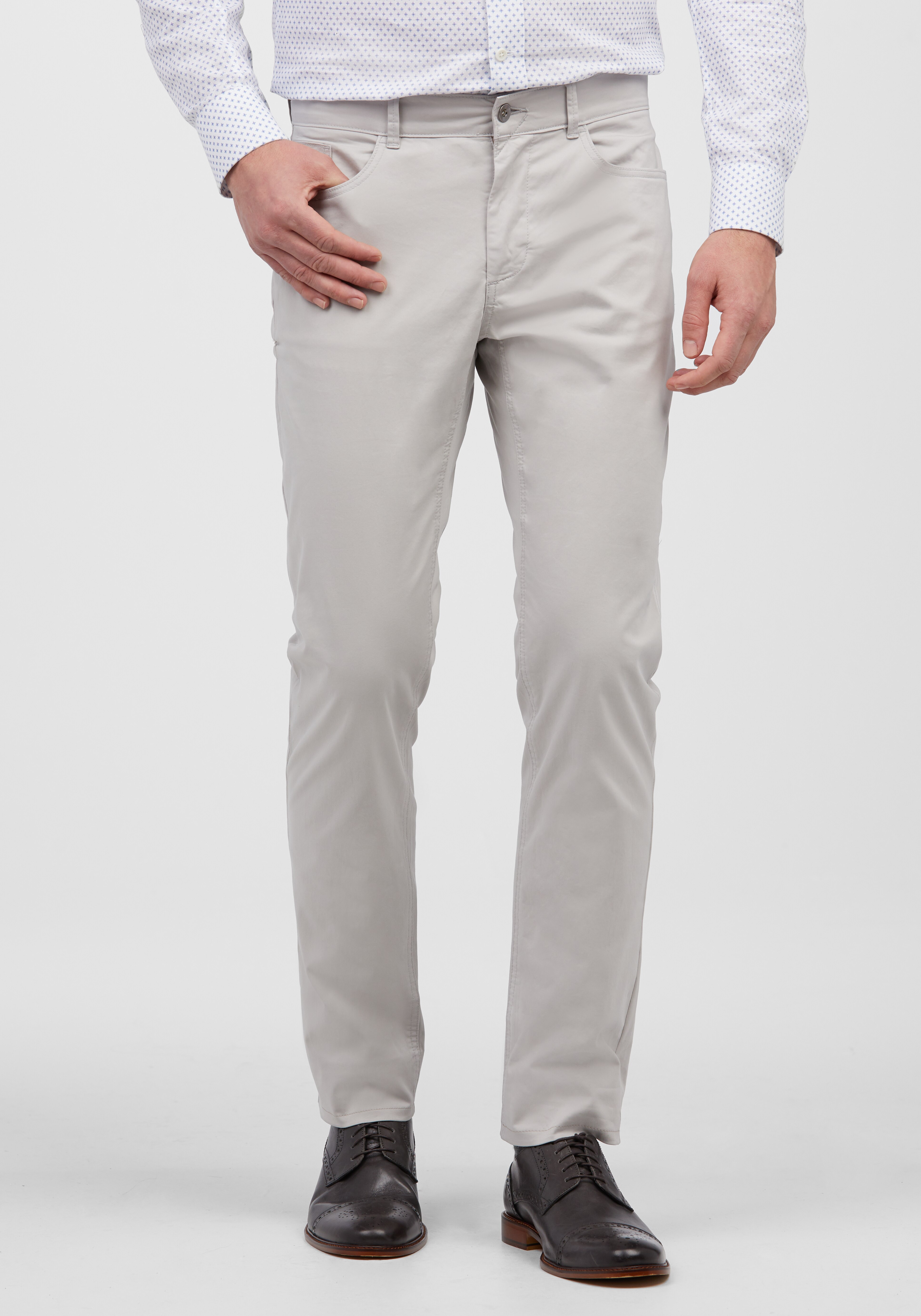 flat front casual pants