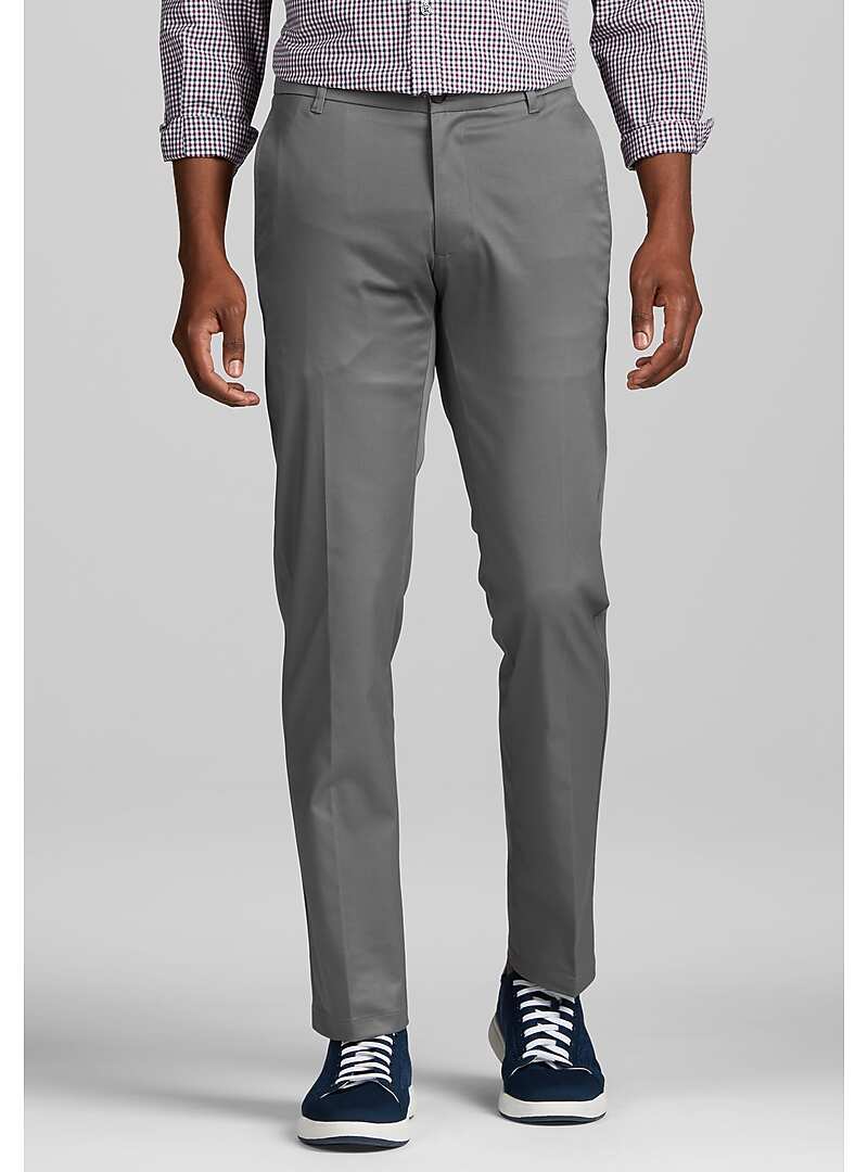 1905 Collection Slim Fit Flat Front Chino Pant CLEARANCE All