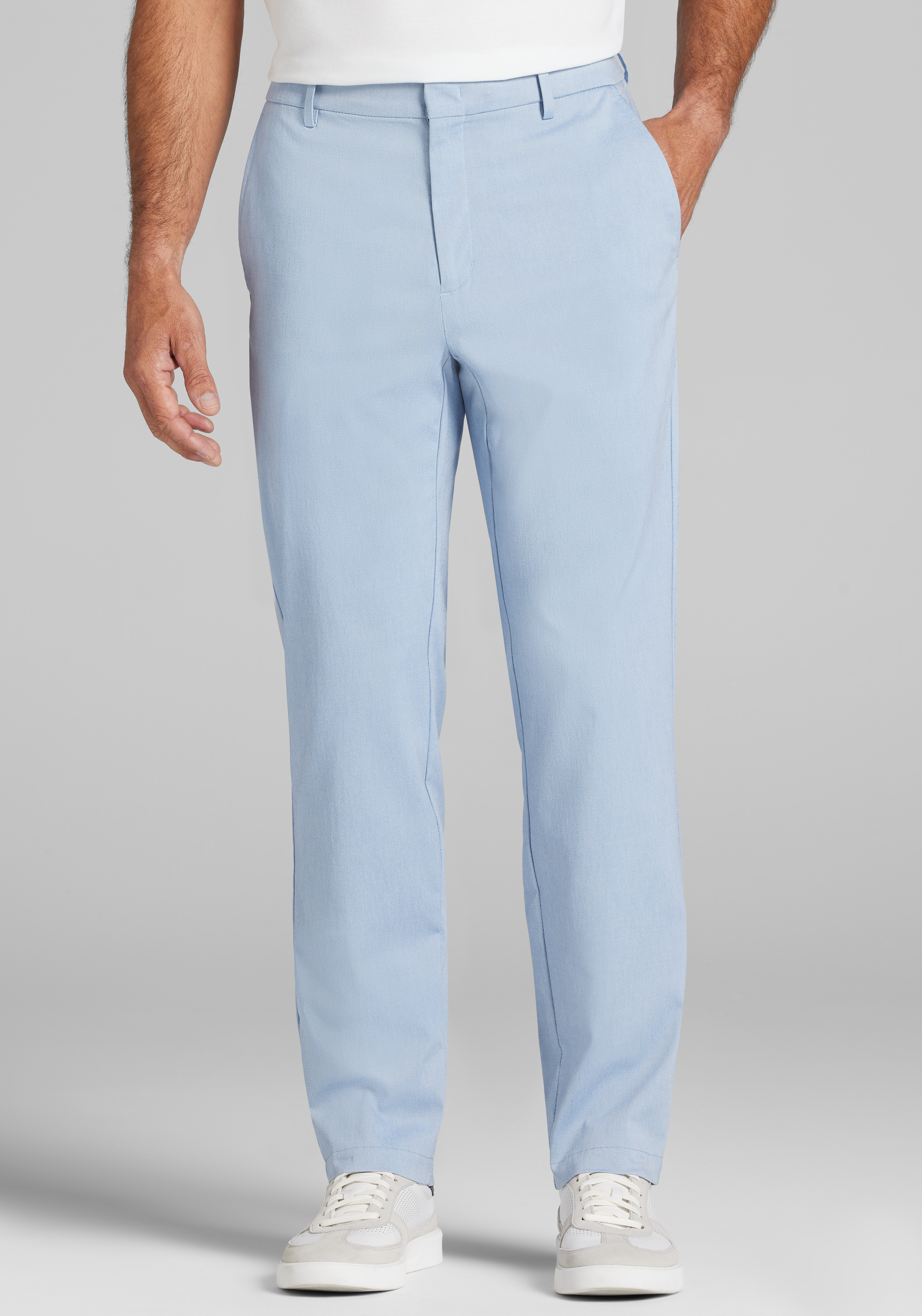 Men's Pants, Traveler Performance Refined Chinos - Jos A Bank