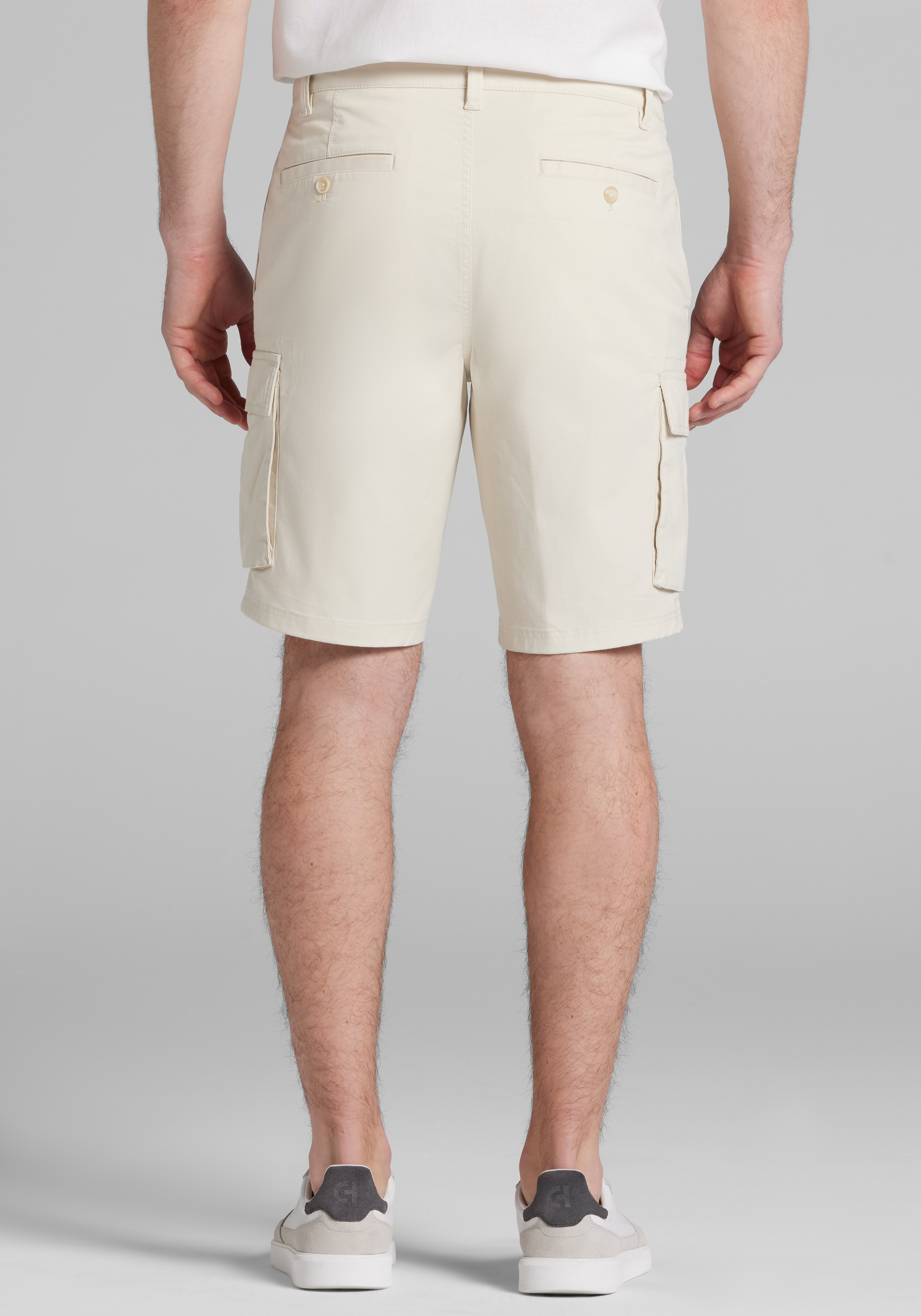 Cotton Twill 10 Inch Cargo Shorts - Traditional Fit CLEARANCE