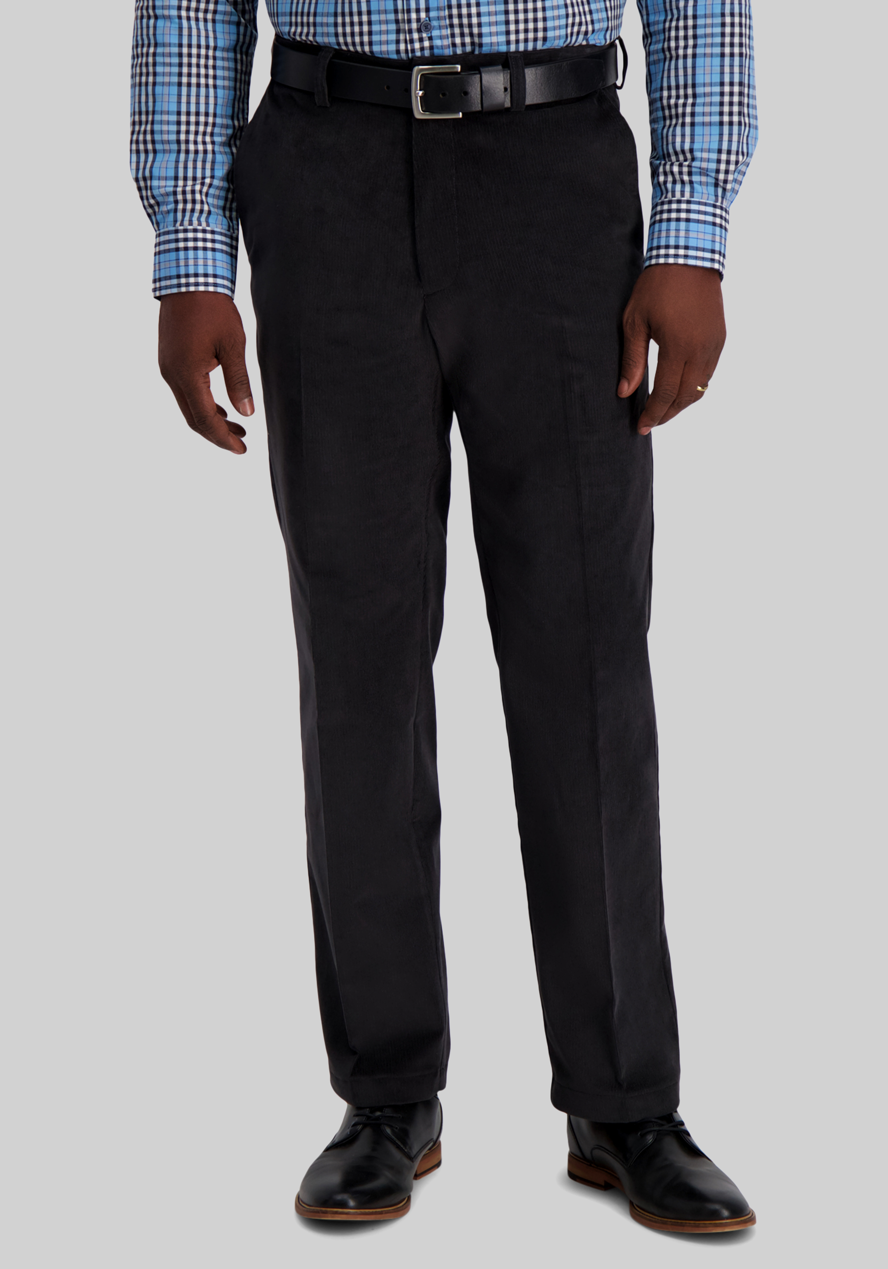 Men's Pants, Haggar Classic Fit Corduroy Pants - Jos A Bank