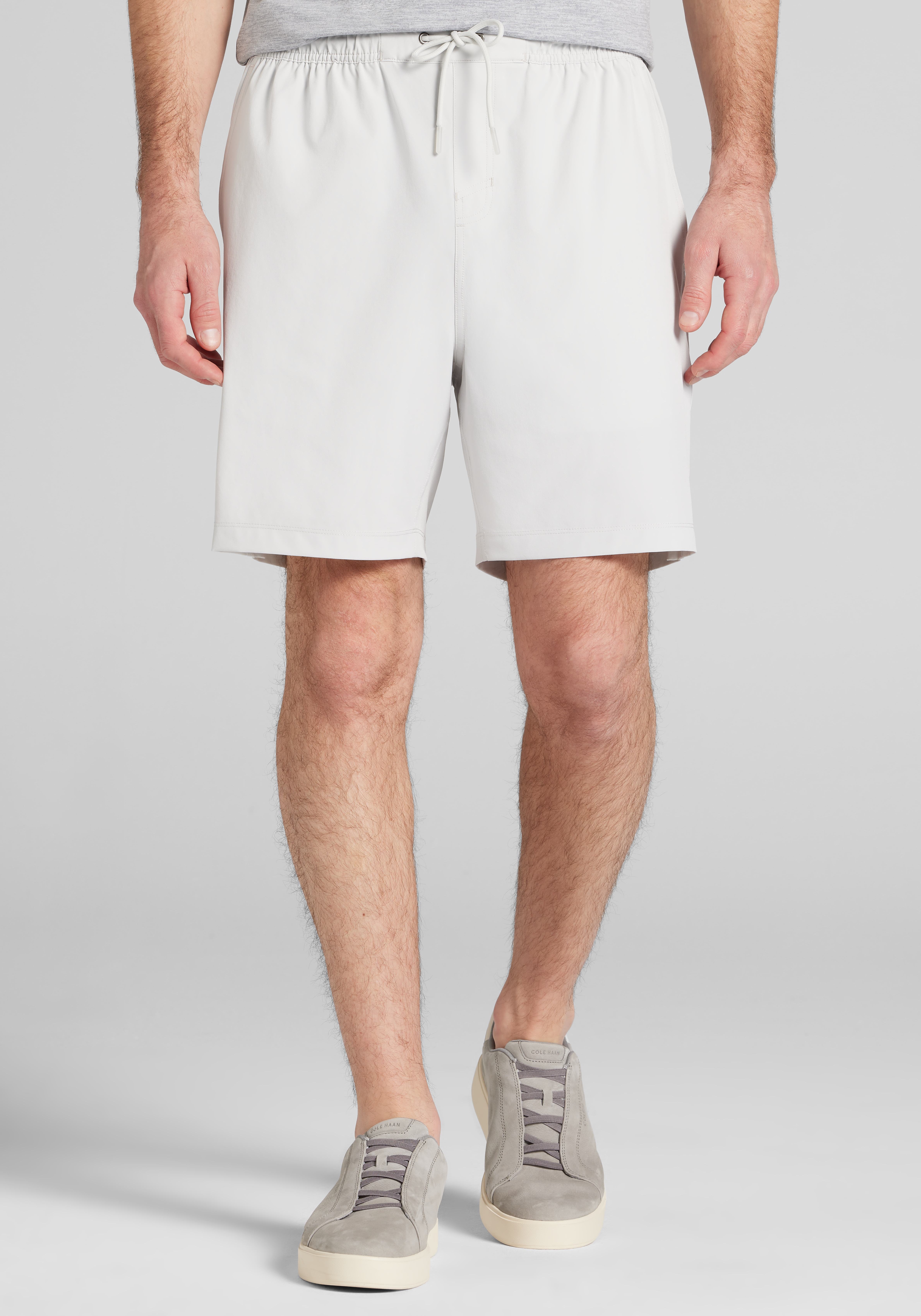 Men's Shorts, Traveler&reg; COOL<i>MOTION</i> Tailored Fit Stretch Tech Shorts - Big & Tall - Jos A Bank