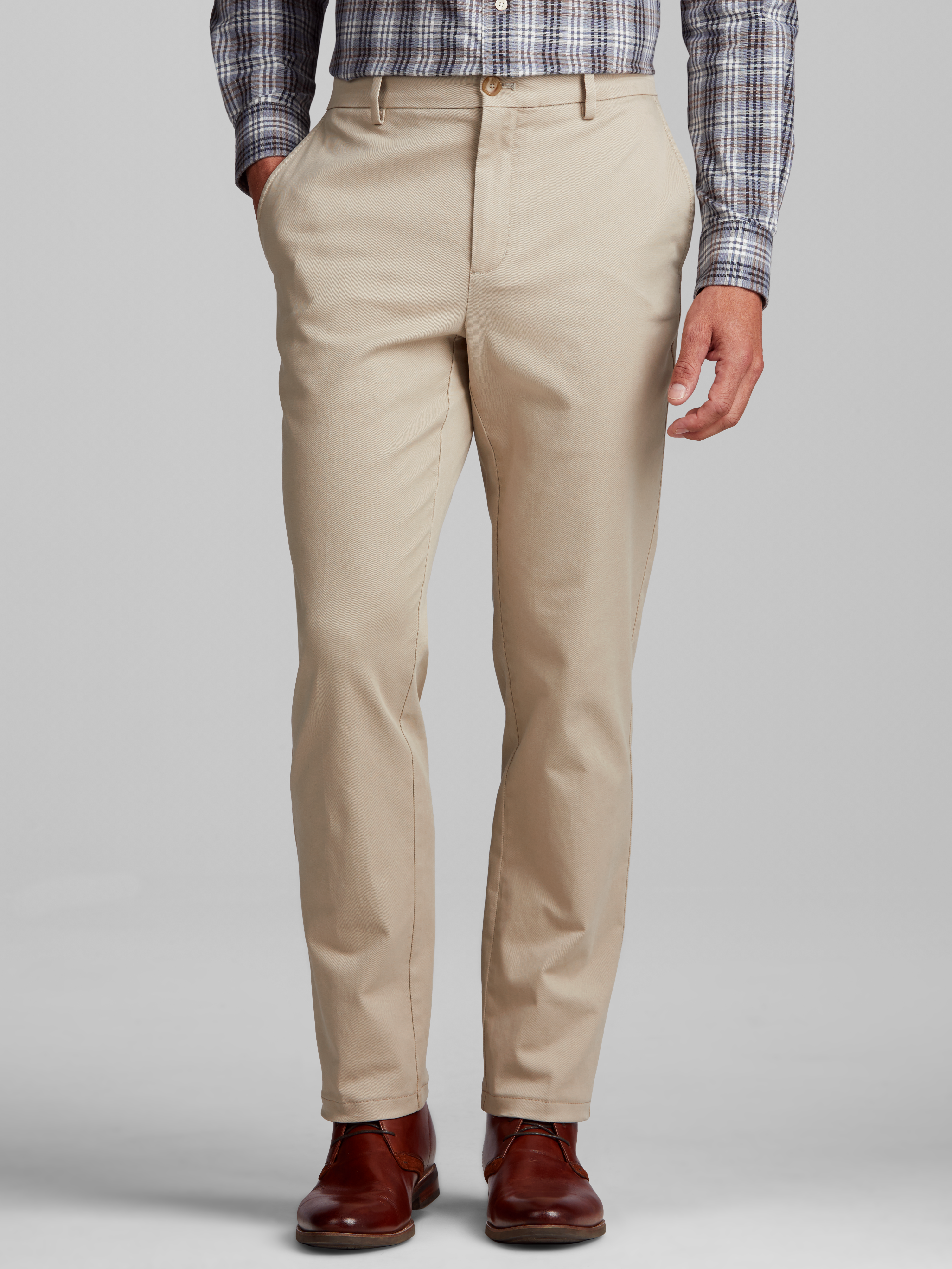 Joseph A Banks Wool Pants For Men - Size 42 - 30 - Dress Pants - Pleated Trouser main image 0