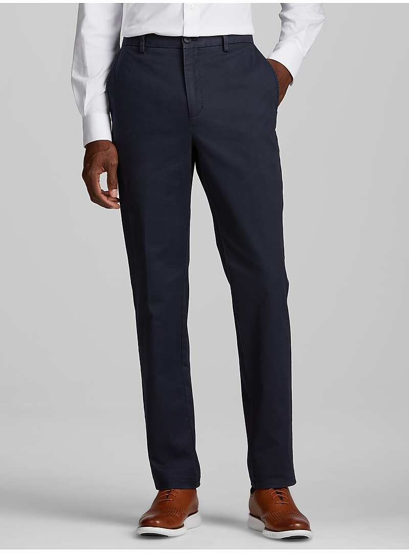 Jos. A. Bank Tailored Fit Brushed Finish Chinos CLEARANCE All Clearance Jos A Bank
