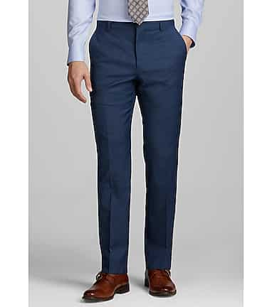 Traveler Collection Tailored Fit Twill Dress Pants - Memorial Day Deals