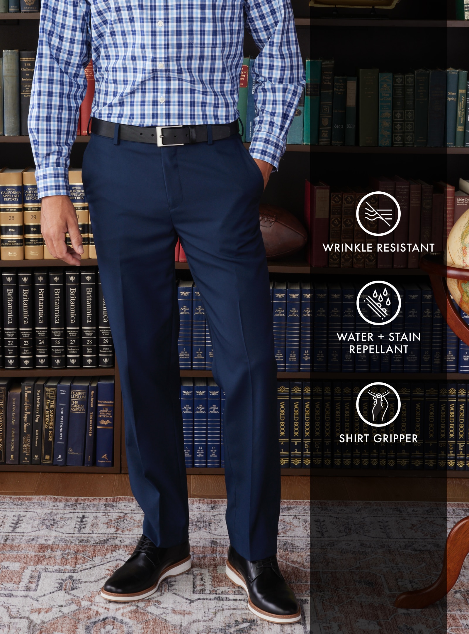 Traveler® Collection Slim Fit Chino Golf Pant CLEARANCE