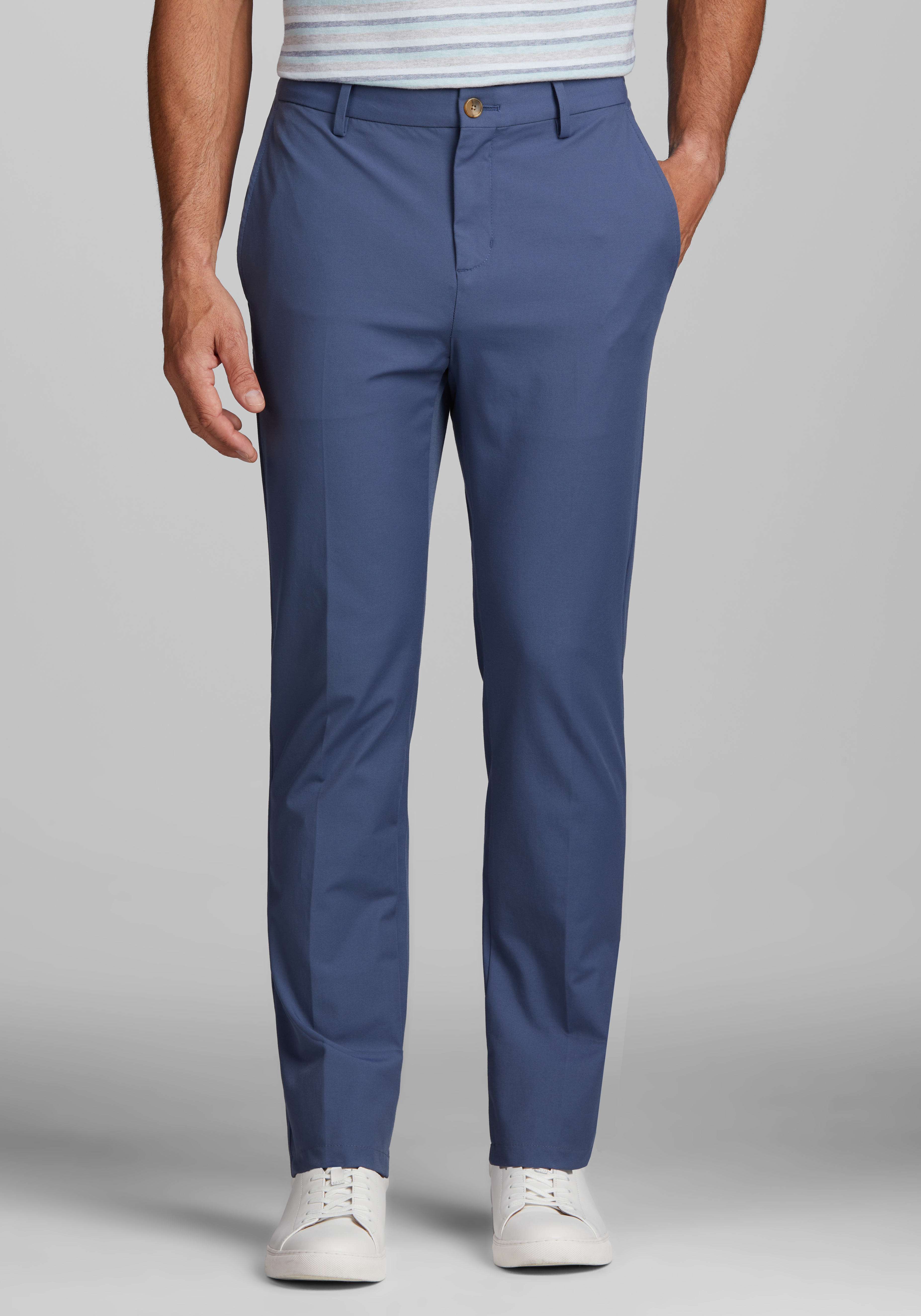 Banana Republic Men's 5 Pocket Pant Slim Fit Stretch Fabric Comfort, Blue  40x32