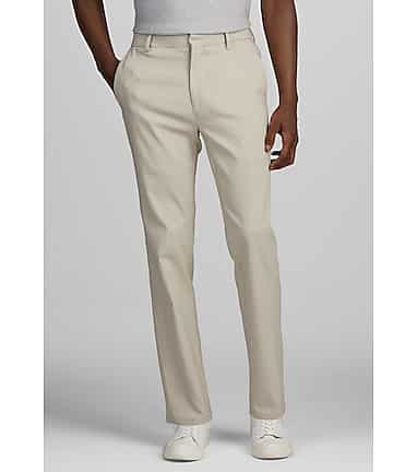 Traveler Performance Tailored Fit Flat Front Pants - Memorial Day