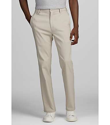 Traveler Performance Tailored Fit Flat Front Pants - Memorial Day