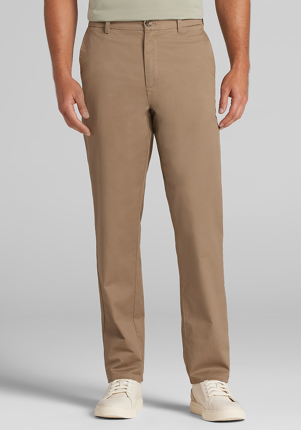 Jos. A. Bank Comfort Stretch Casual Chinos - Tailored Fit