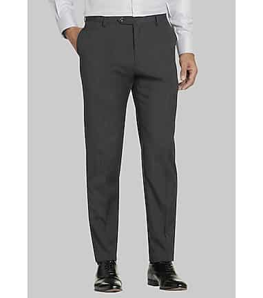 Reserve Collection Tailored Fit Flat Front Chino Pants CLEARANCE