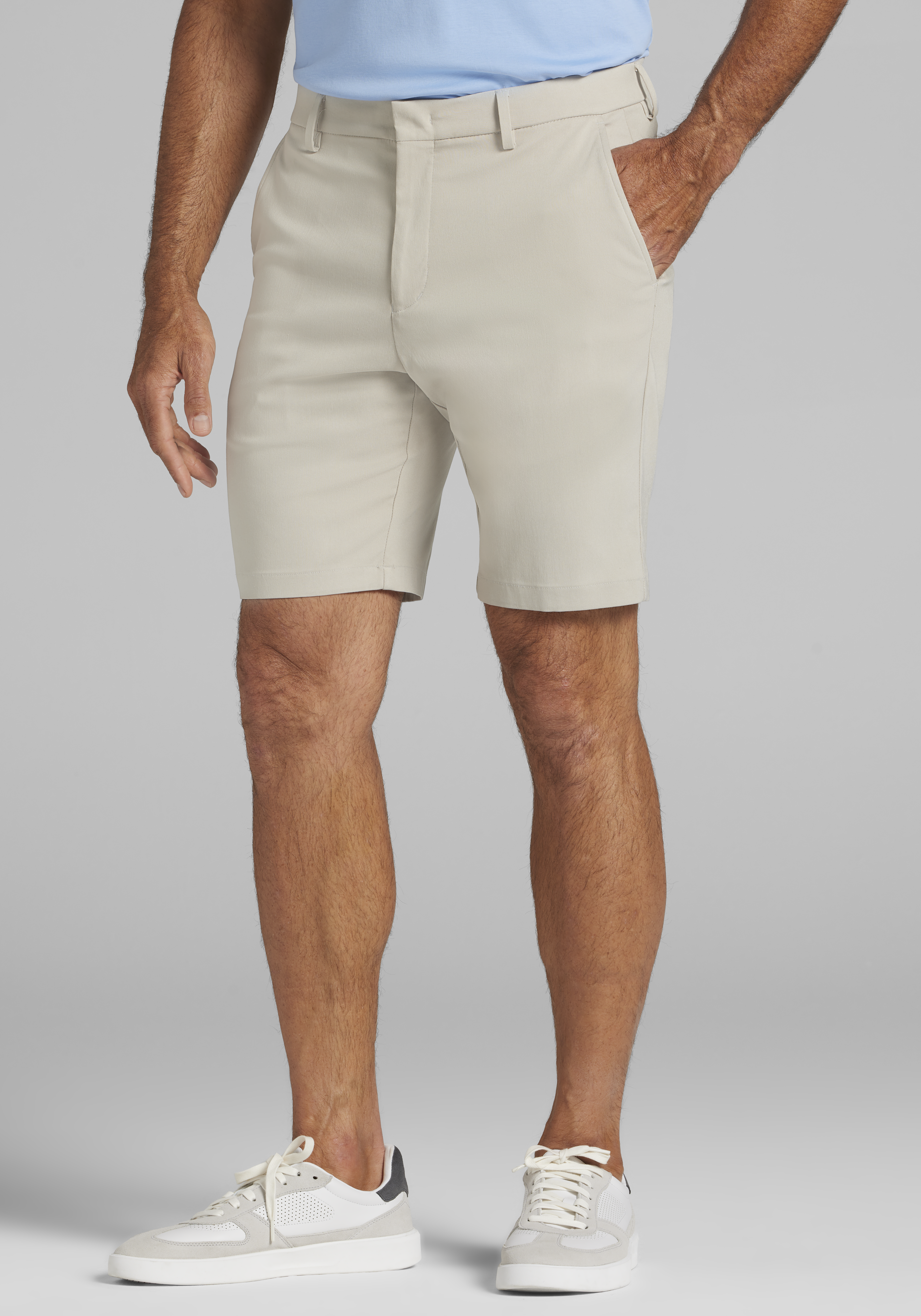 Men's Pants, Performance 9 Inch Adjustable Waist Shorts CLEARANCE - Jos A Bank