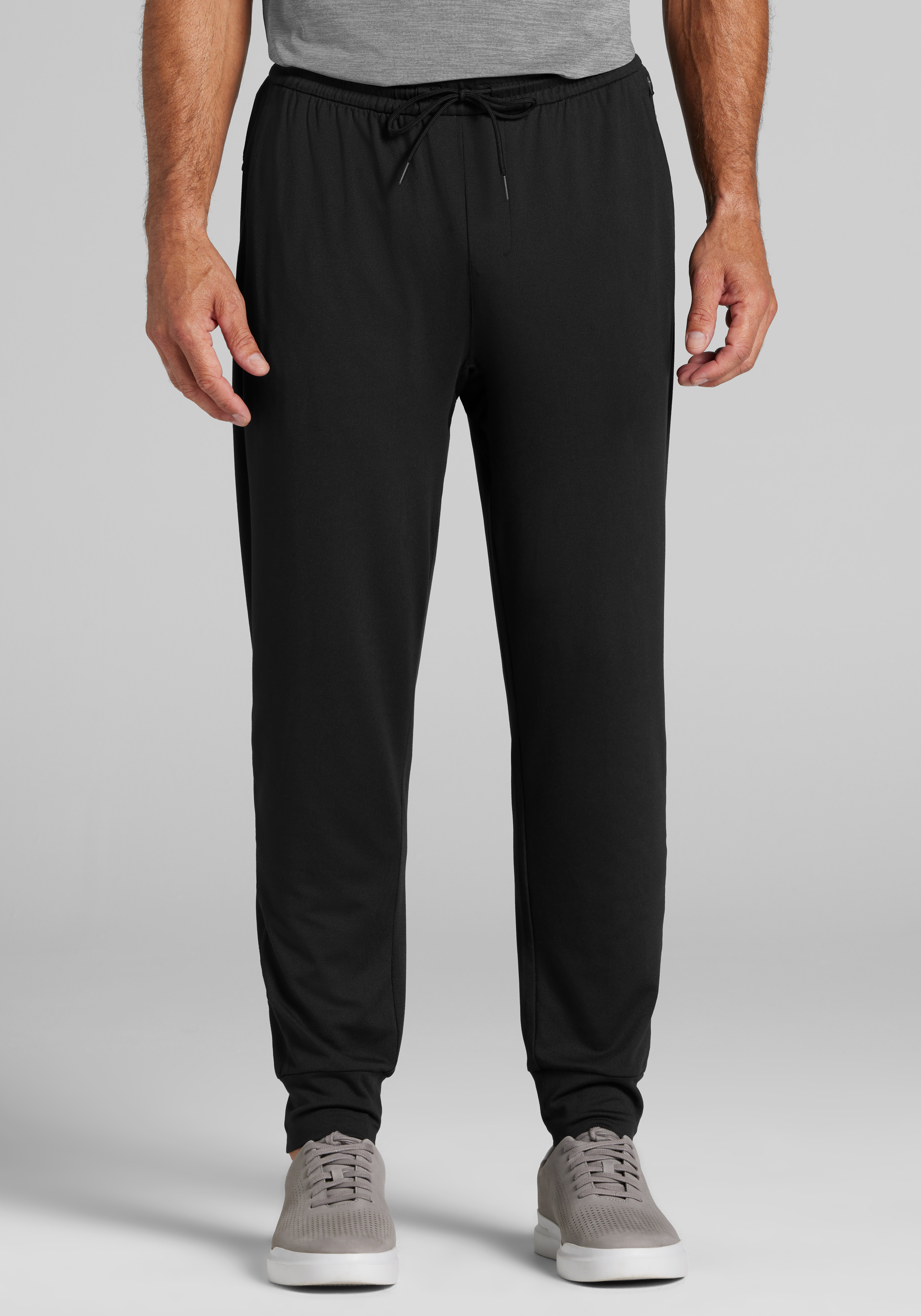 Men's Pants, Traveler&reg; COOL<i>MOTION</i> Tailored Fit Jogger Pants - Jos A Bank