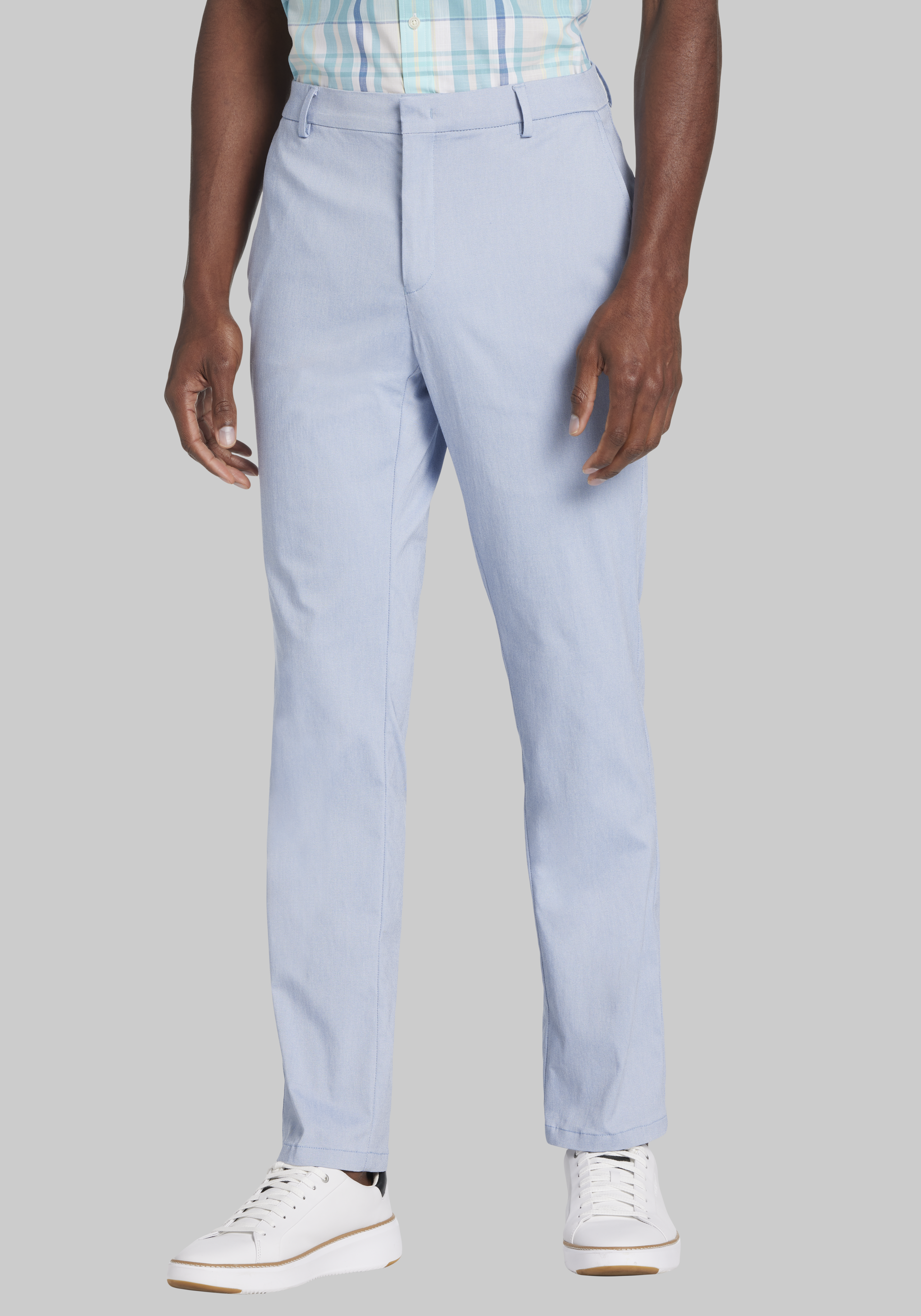 New Balance Men's All Motion Golf Pants Grey Blue Comfort Fit