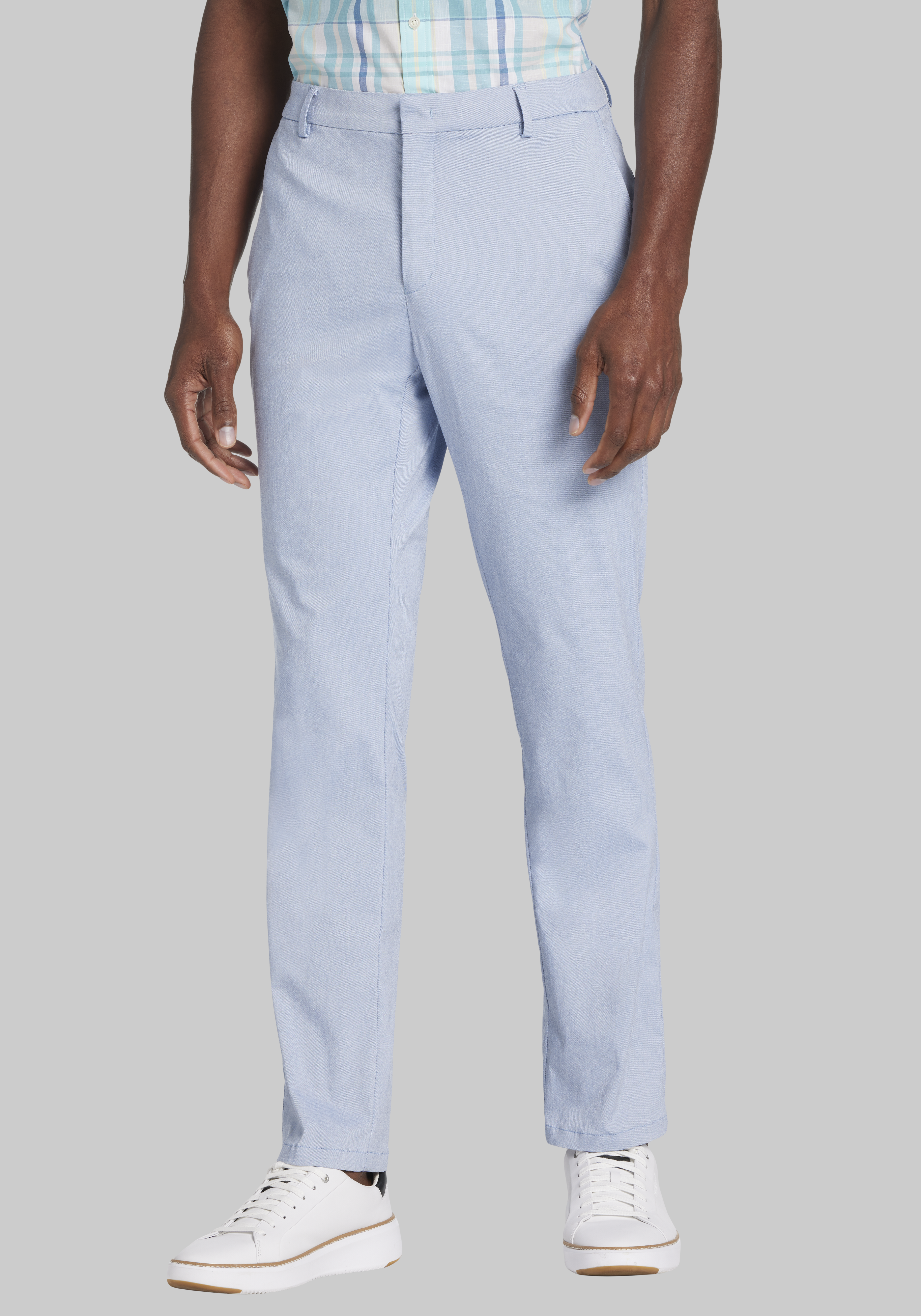 Jos. A. Bank Tailored Fit Linen Drawstring Pants - Linen Collection