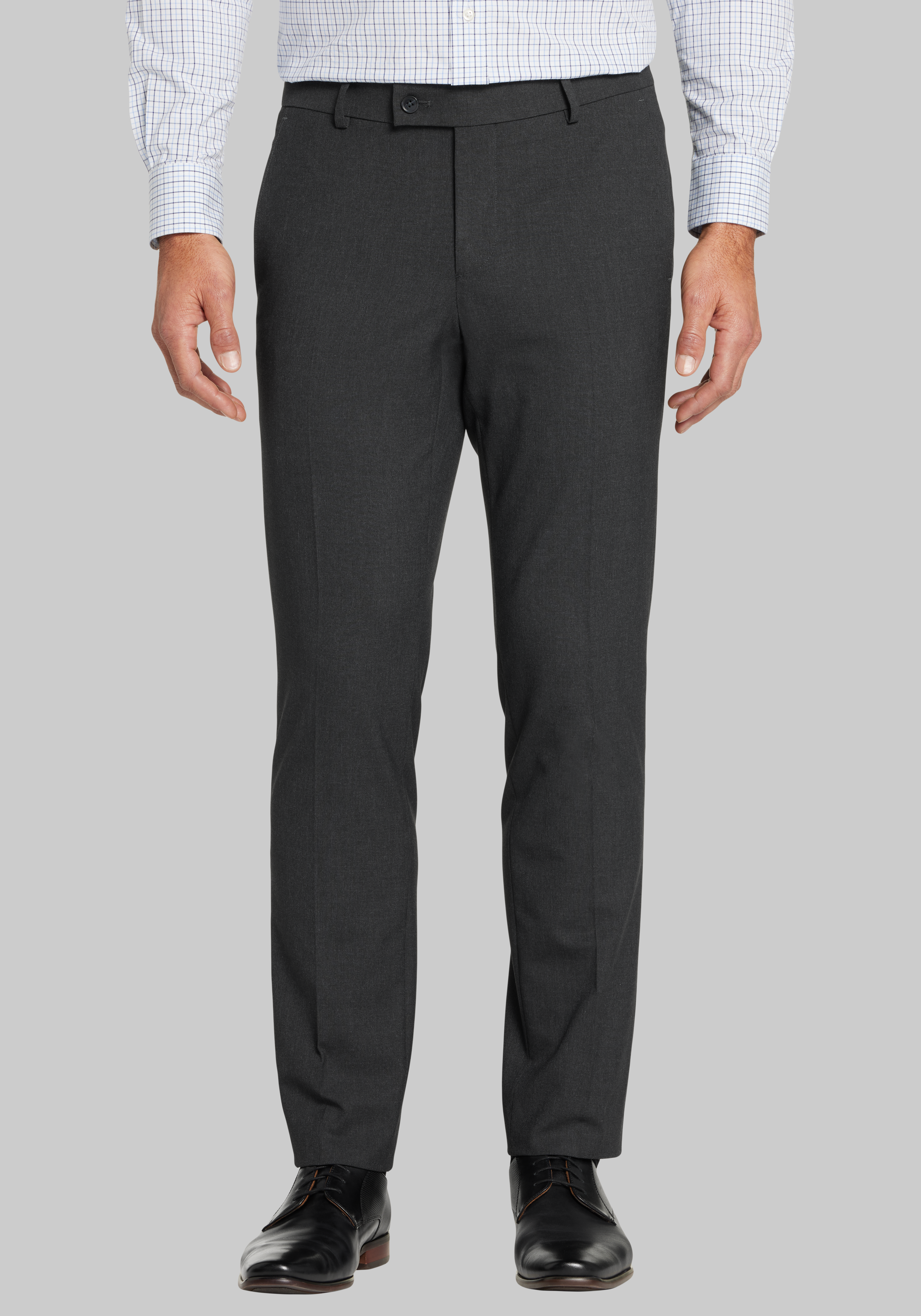 Slim Fit Dress Pants With Stretch