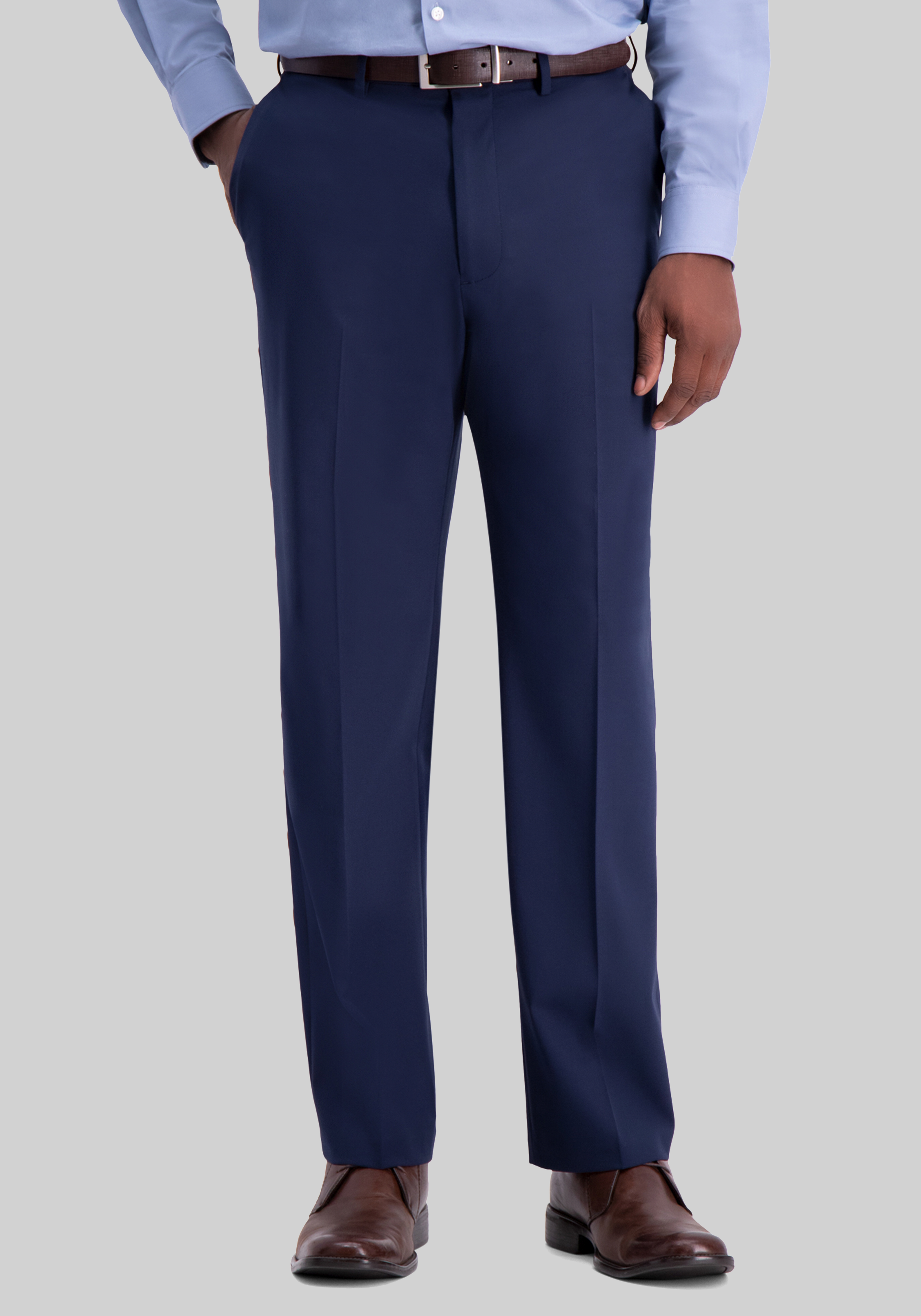 Men's Pants, J.M. Haggar Classic Fit 4-Way Stretch Dress Pants - Jos A Bank