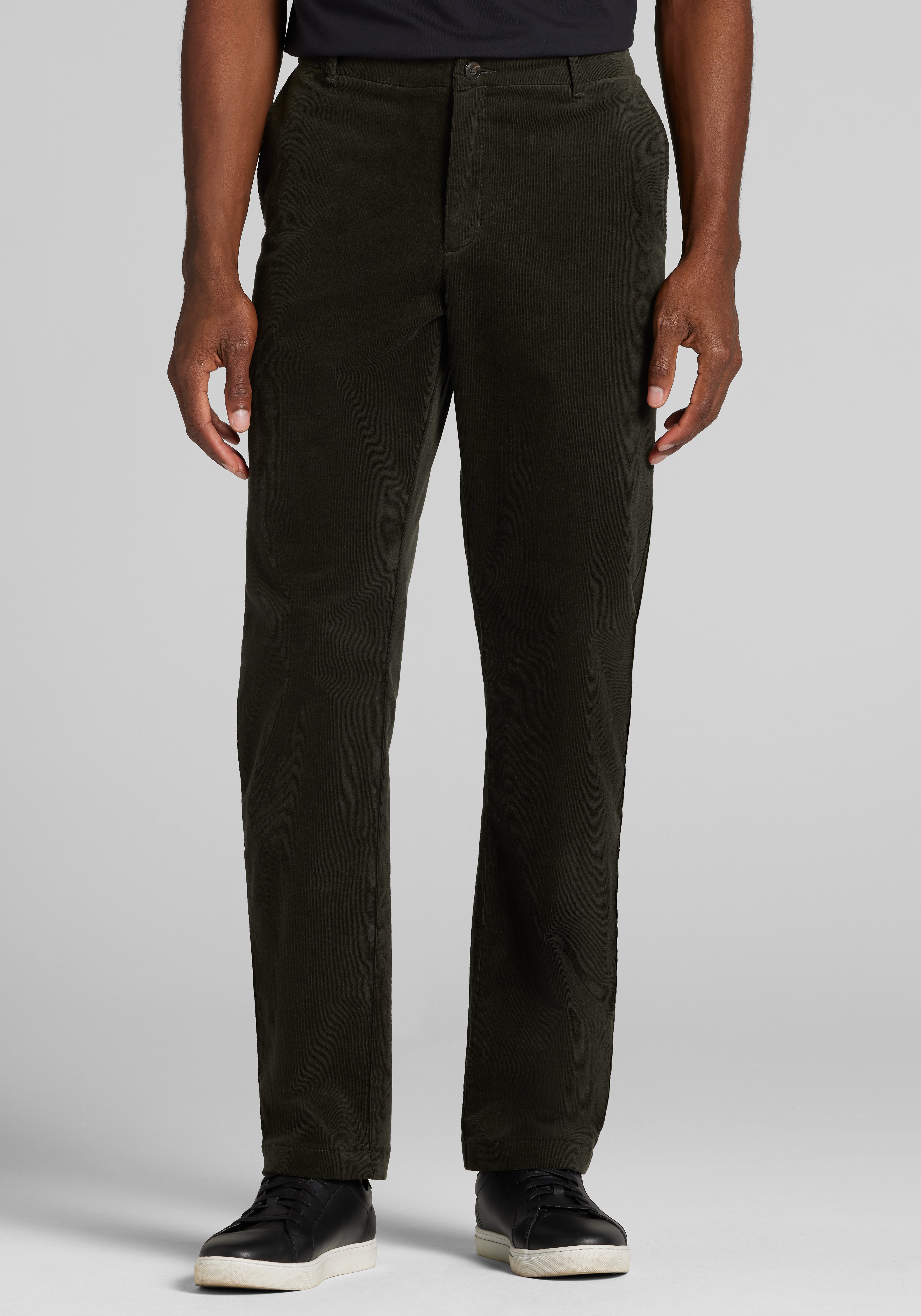 Men's New!, 1905 Collection Tailored Fit Casual Corduroy Pants - Jos A Bank