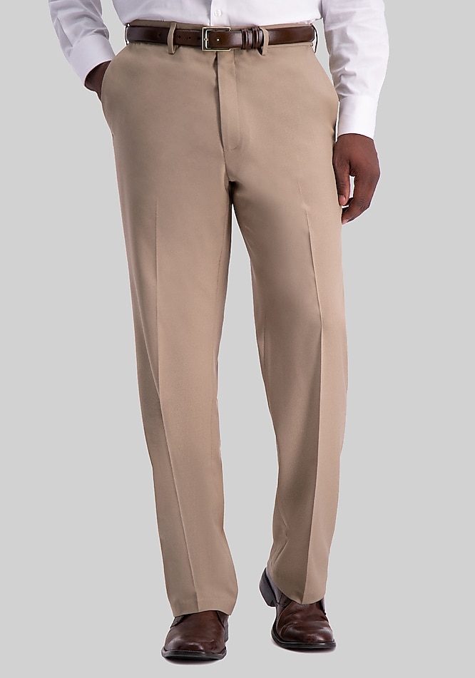 Haggar Premium Comfort Classic Fit Flat Front Dress Pant Haggar