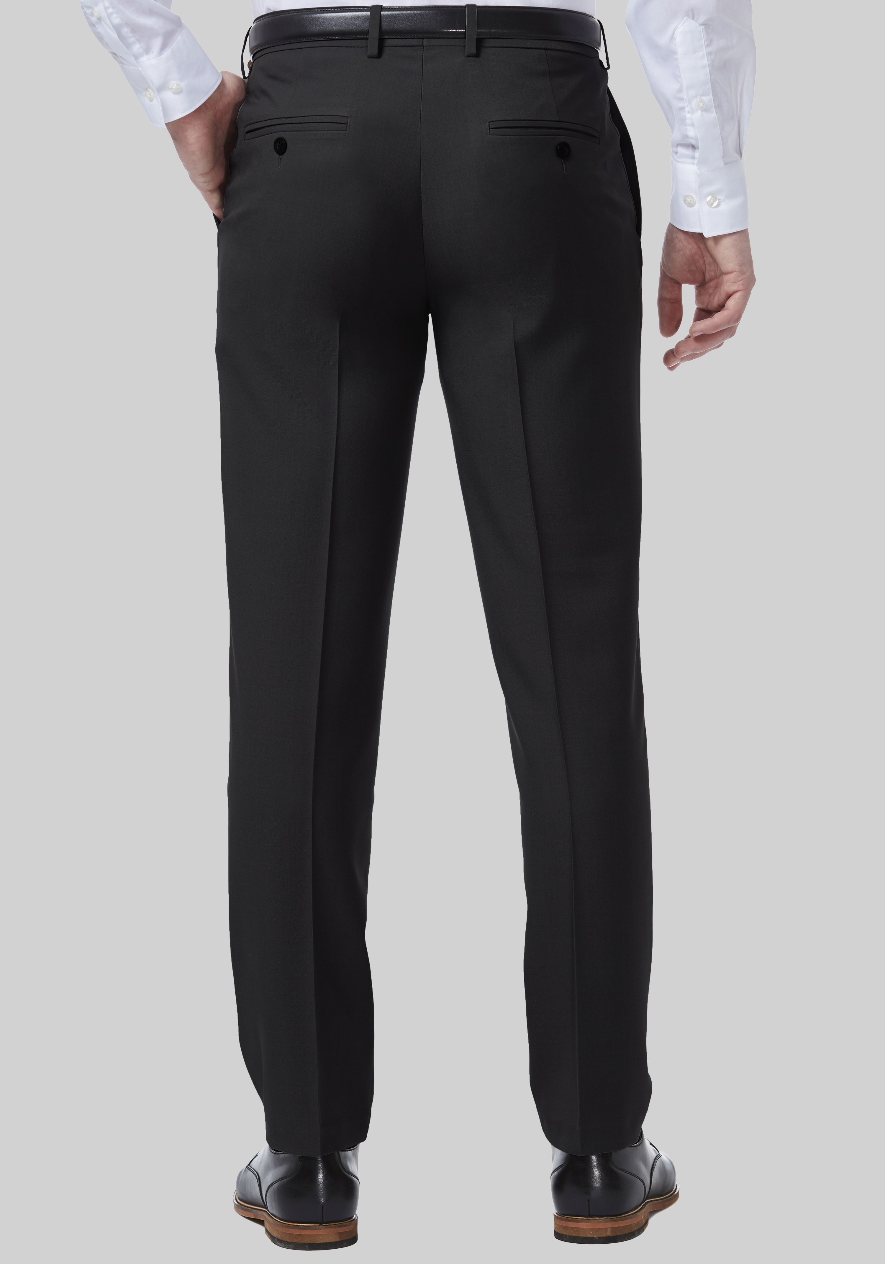 Haggar Premium Comfort Slim Fit Flat Front Dress Pants