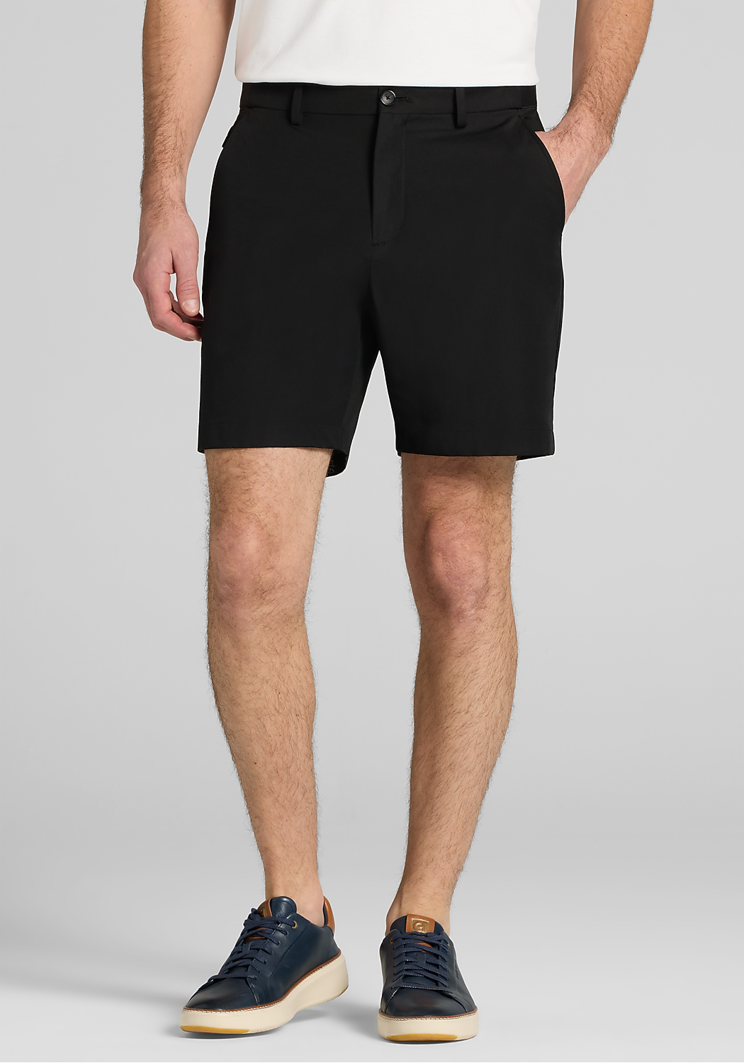 Traveler&reg; Performance Tailored Fit Solid Golf Shorts